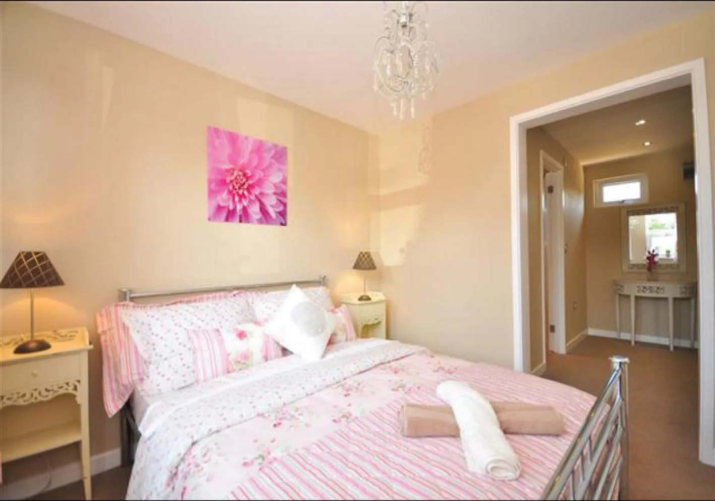 Bed in Golden Cross Holiday Park