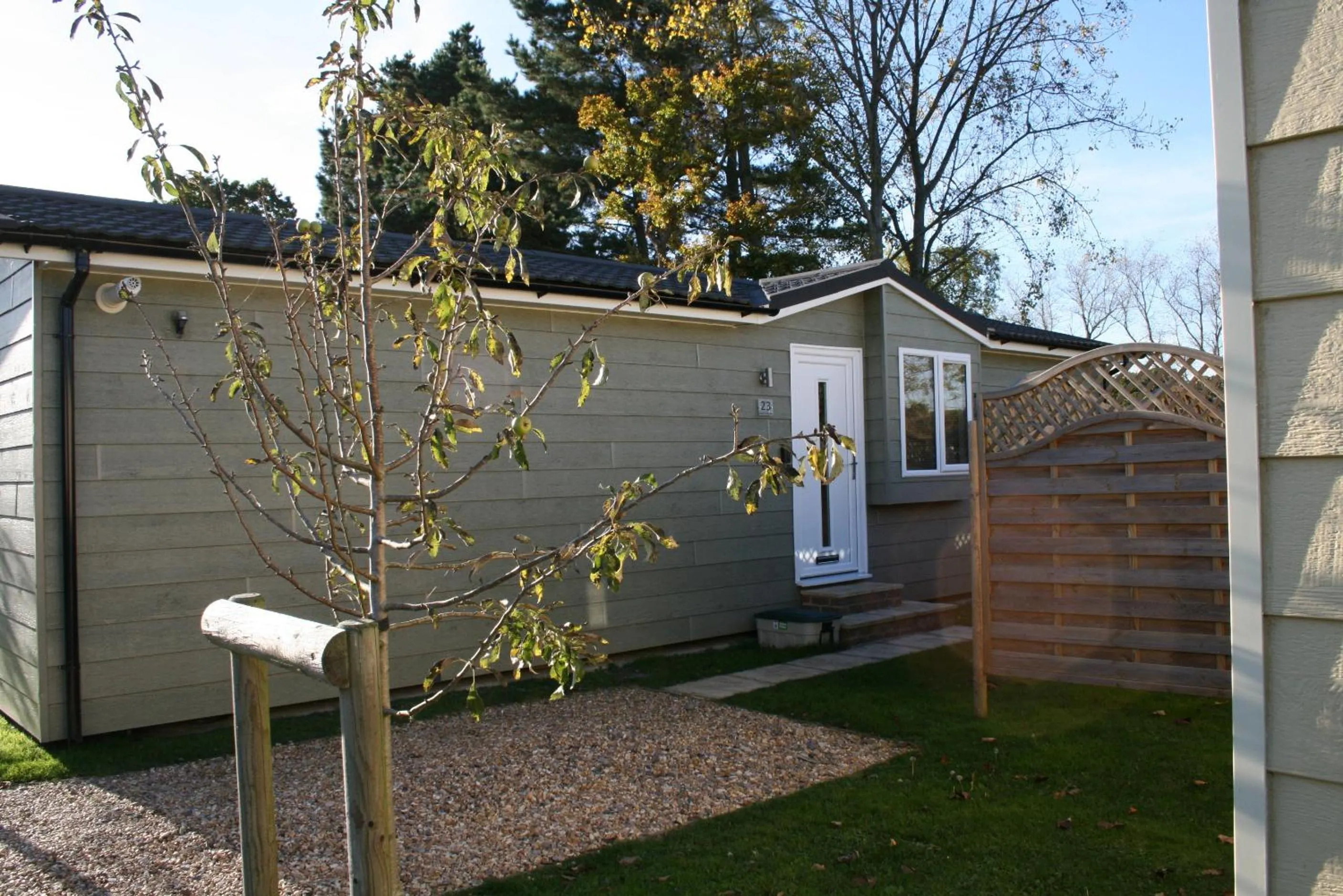 Street view in Golden Cross Holiday Park