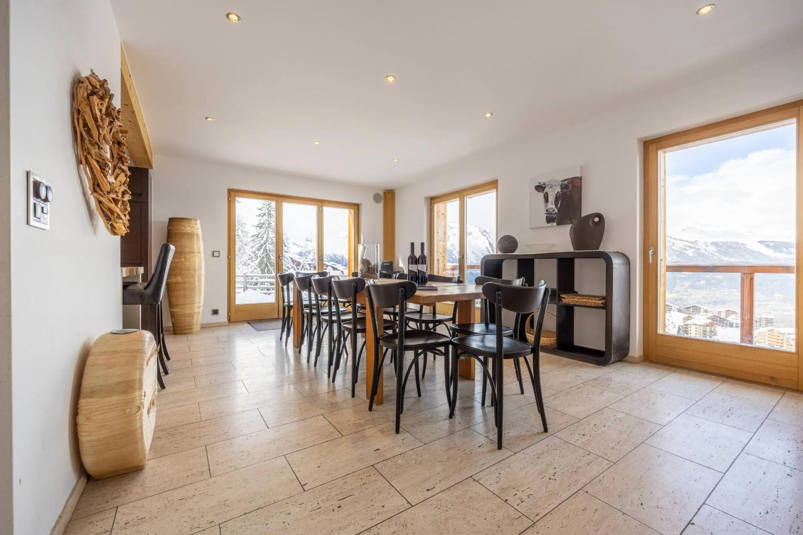 Dining area in Chalet Enchanteur