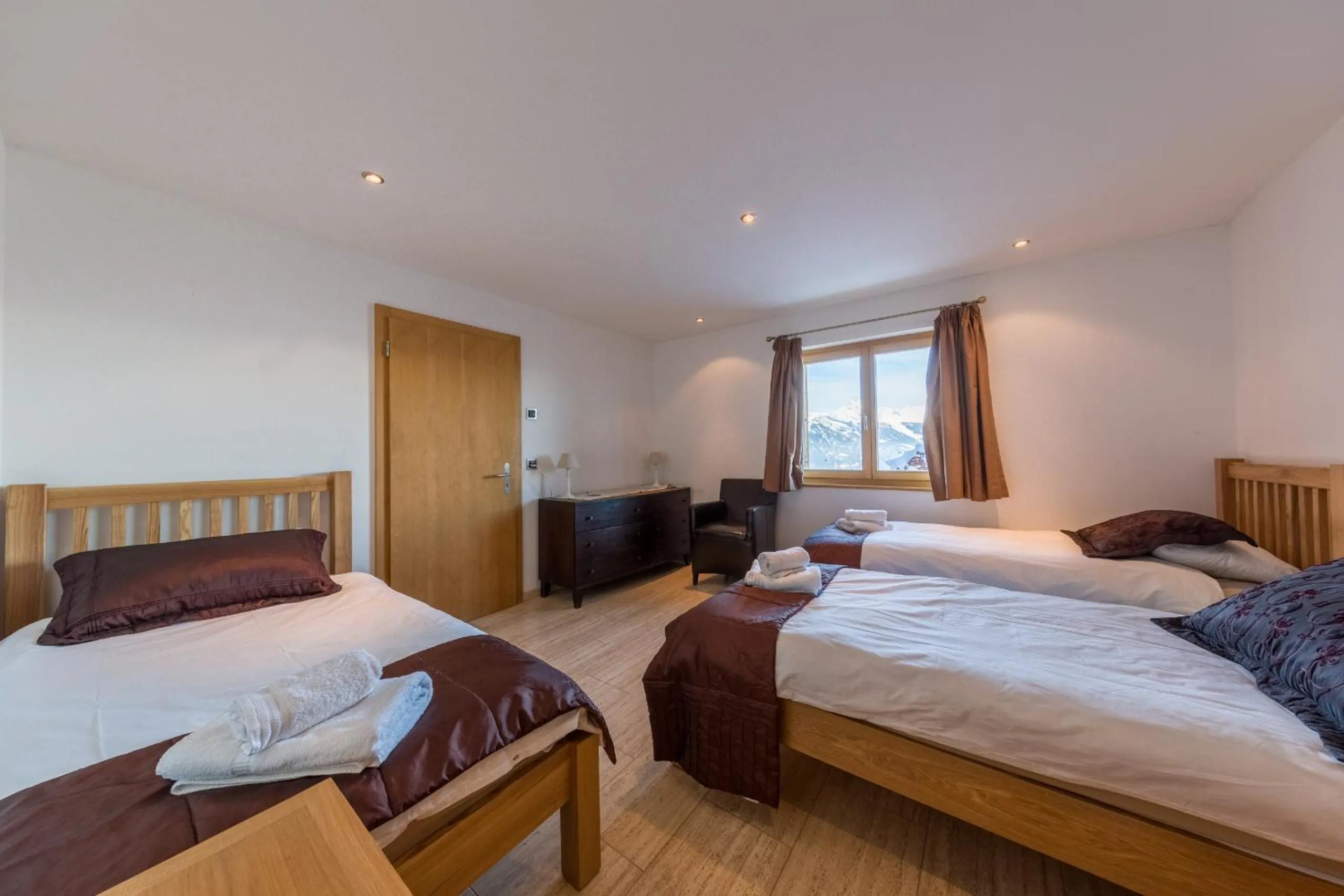 Bed in Chalet Enchanteur