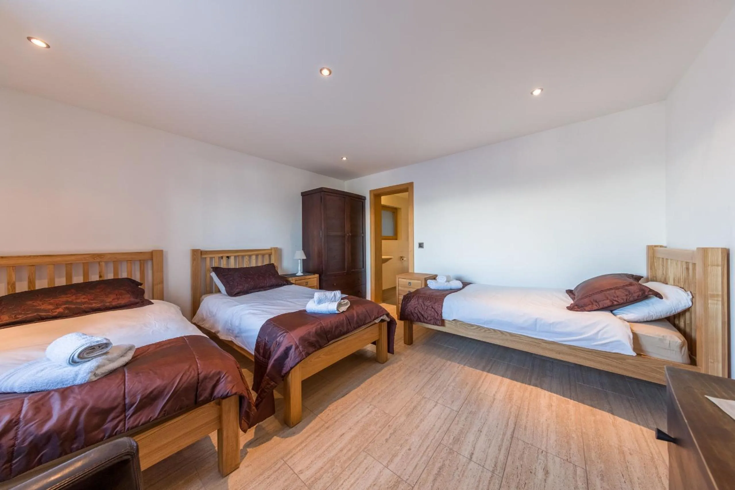 Bed in Chalet Enchanteur