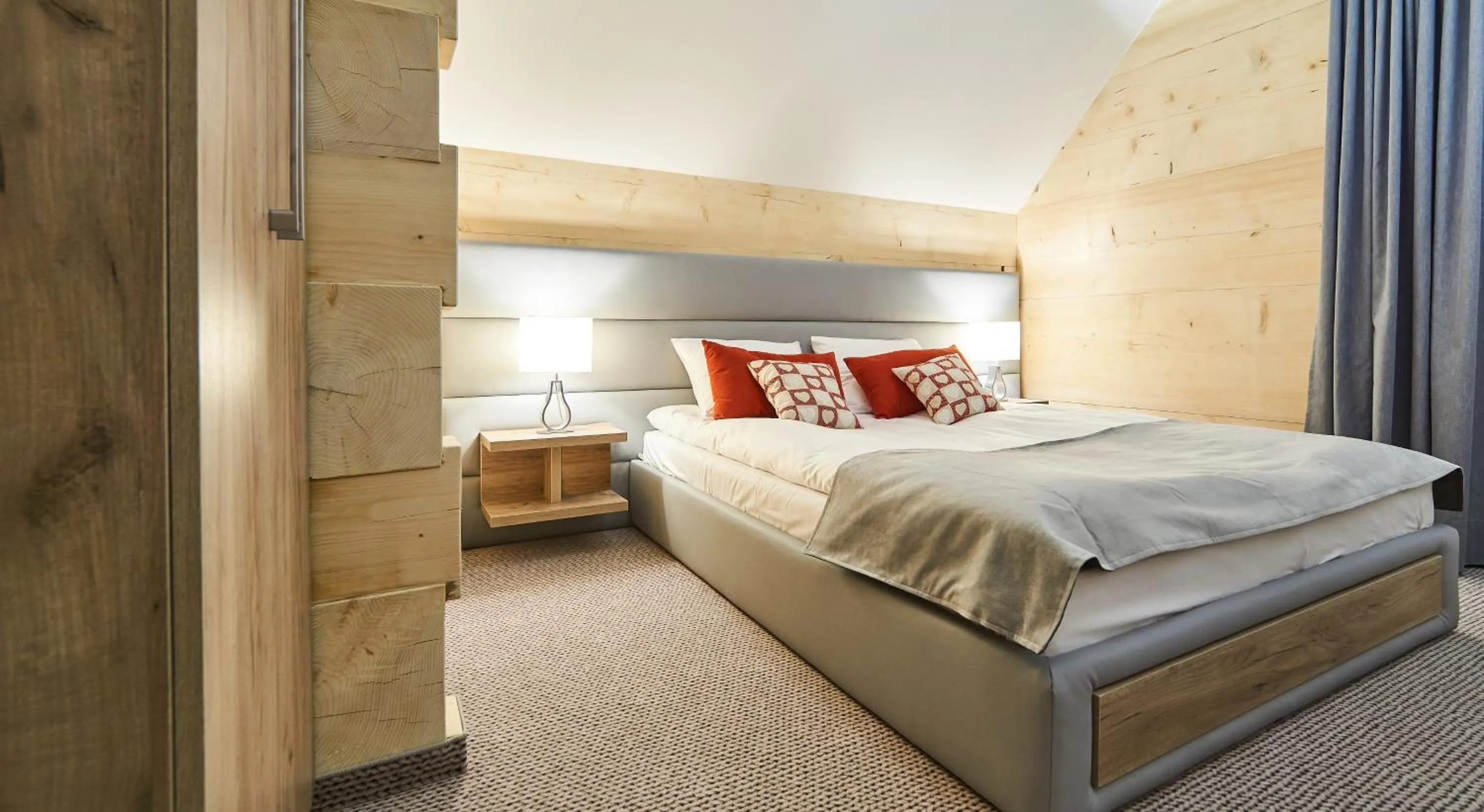 Seating area, Bed in Tatrzański Bór Apartamenty