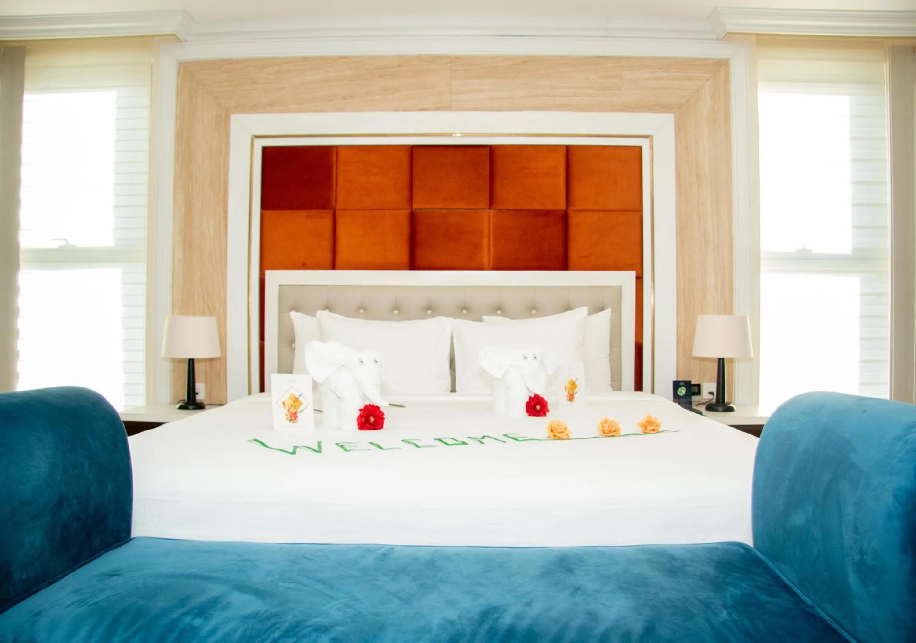 Bed in Muong Thanh Holiday Con Cuong