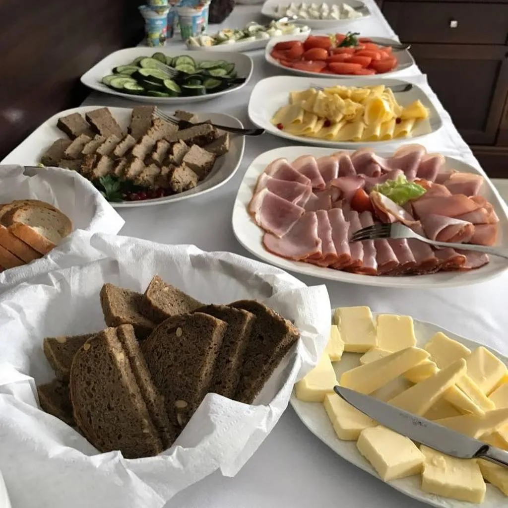Buffet breakfast in Villa Aurelia