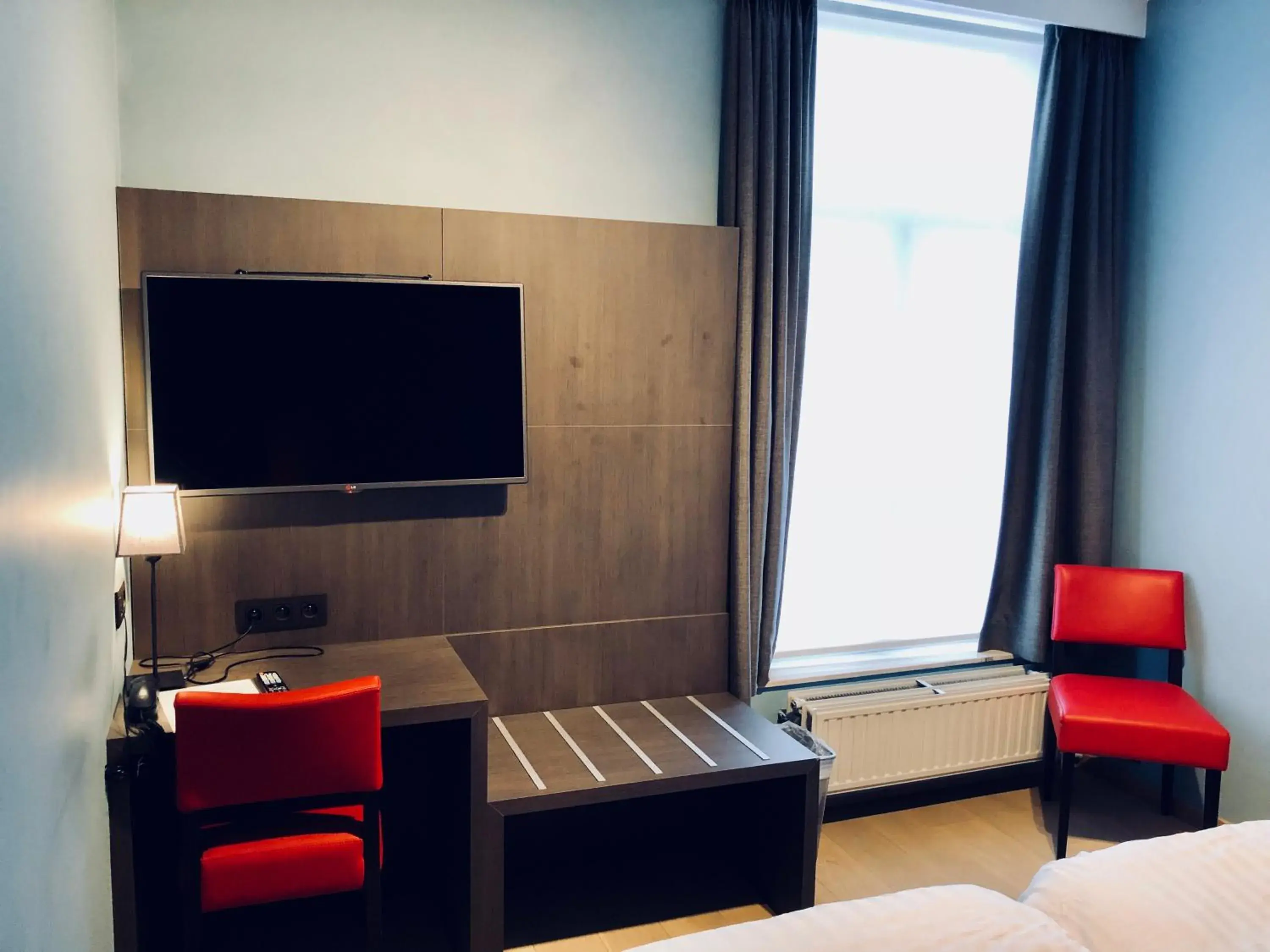 Bed in Hotel De Franse Kroon Bed in Hotel De Franse Kroon