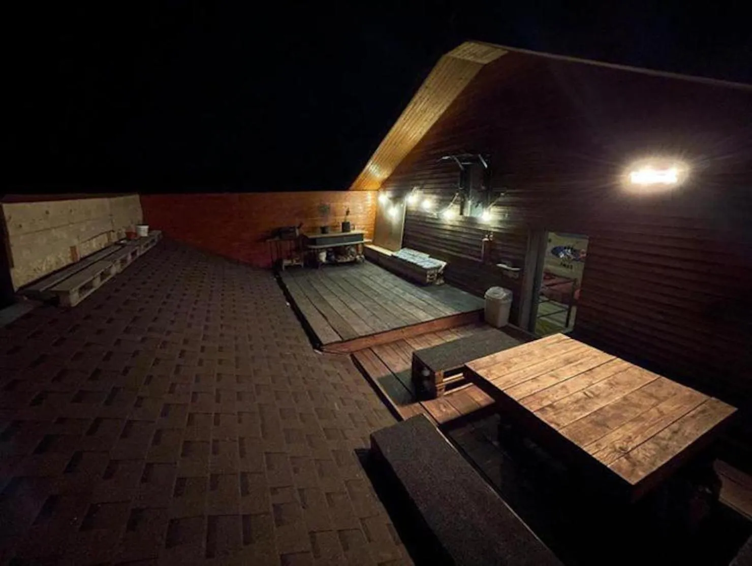 Patio in Riders House New Gudauri