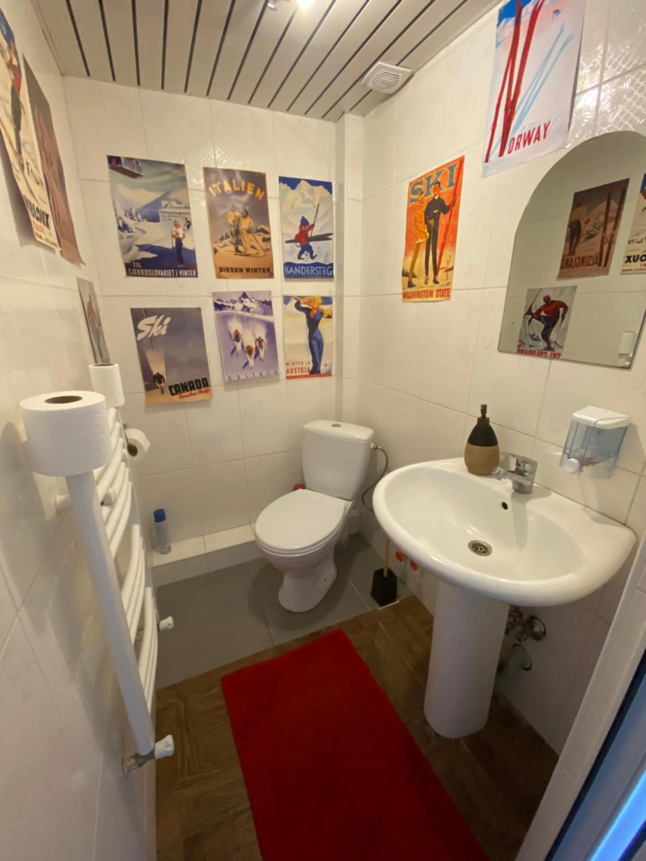 Toilet in Riders House New Gudauri