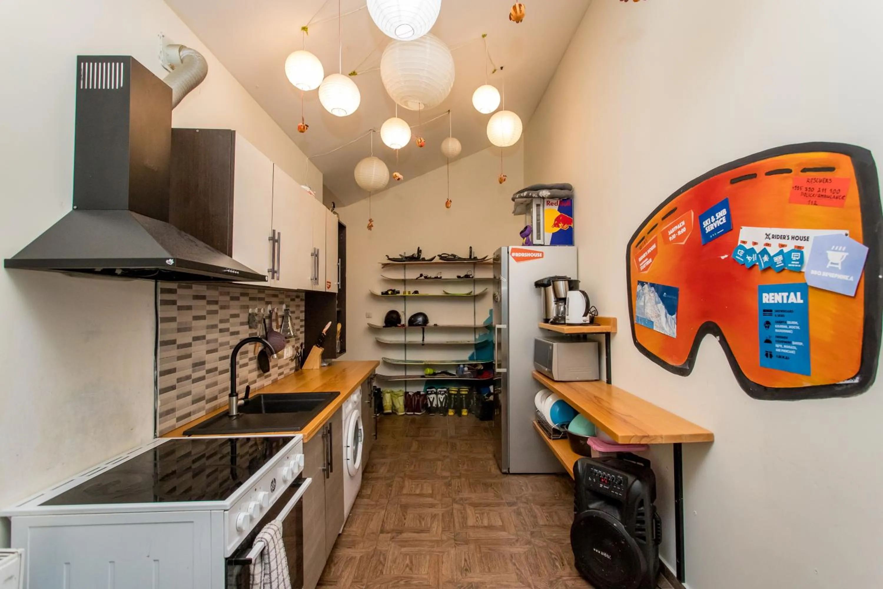 Coffee/tea facilities in Riders House New Gudauri