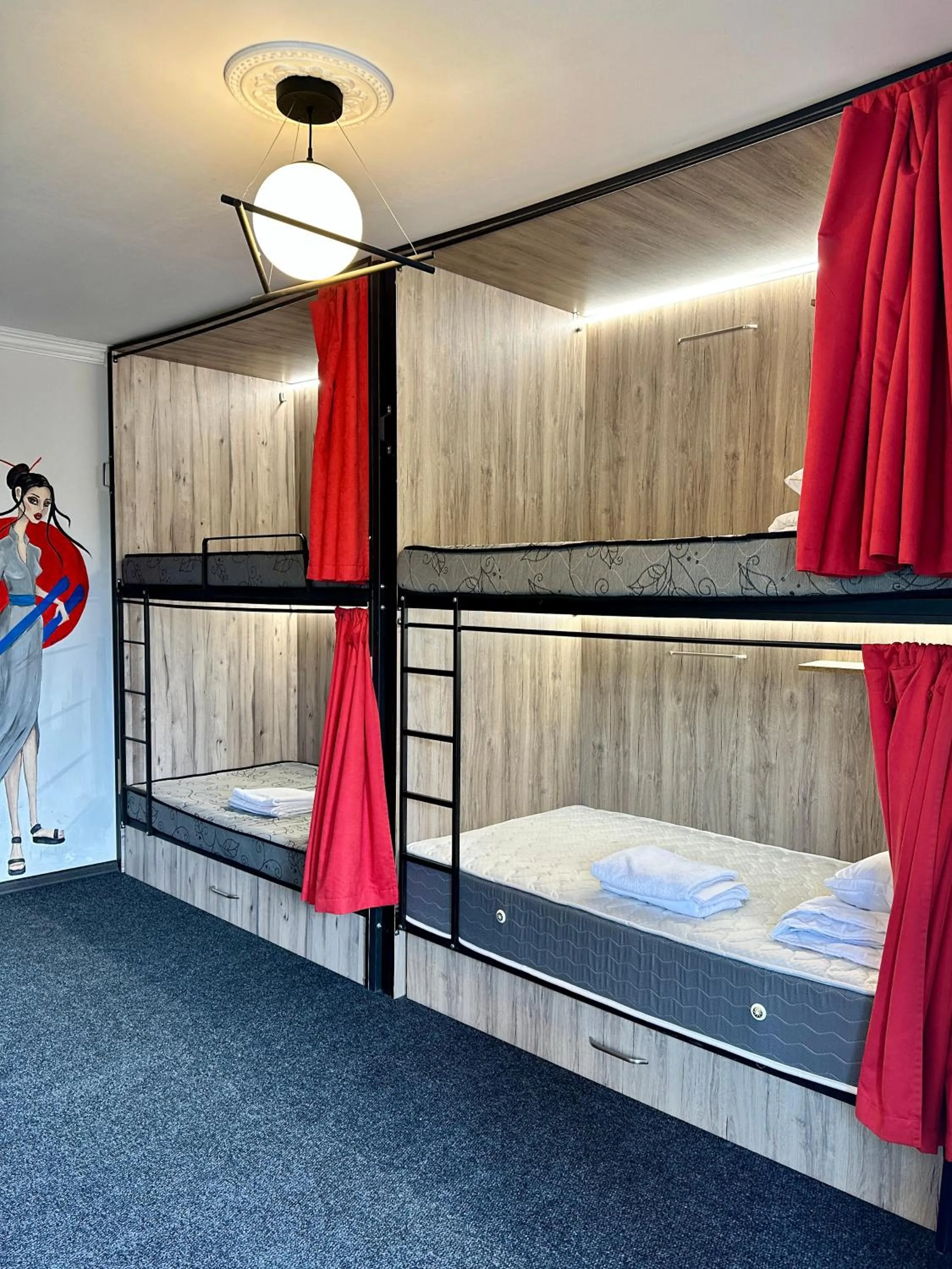 Photo of the whole room, Bed in Riders House New Gudauri
