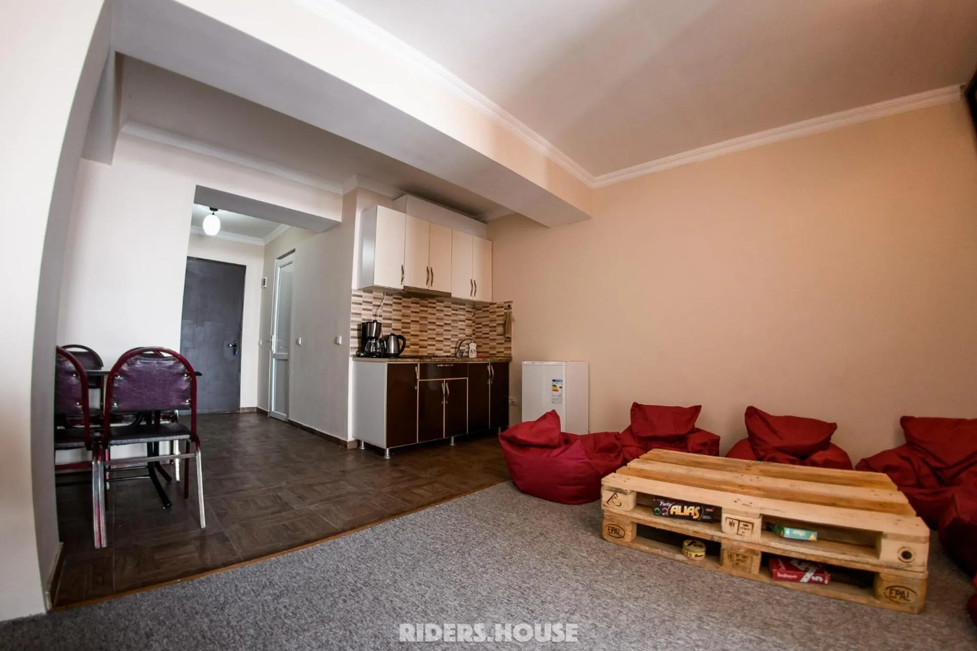 Kitchen or kitchenette in Riders House New Gudauri