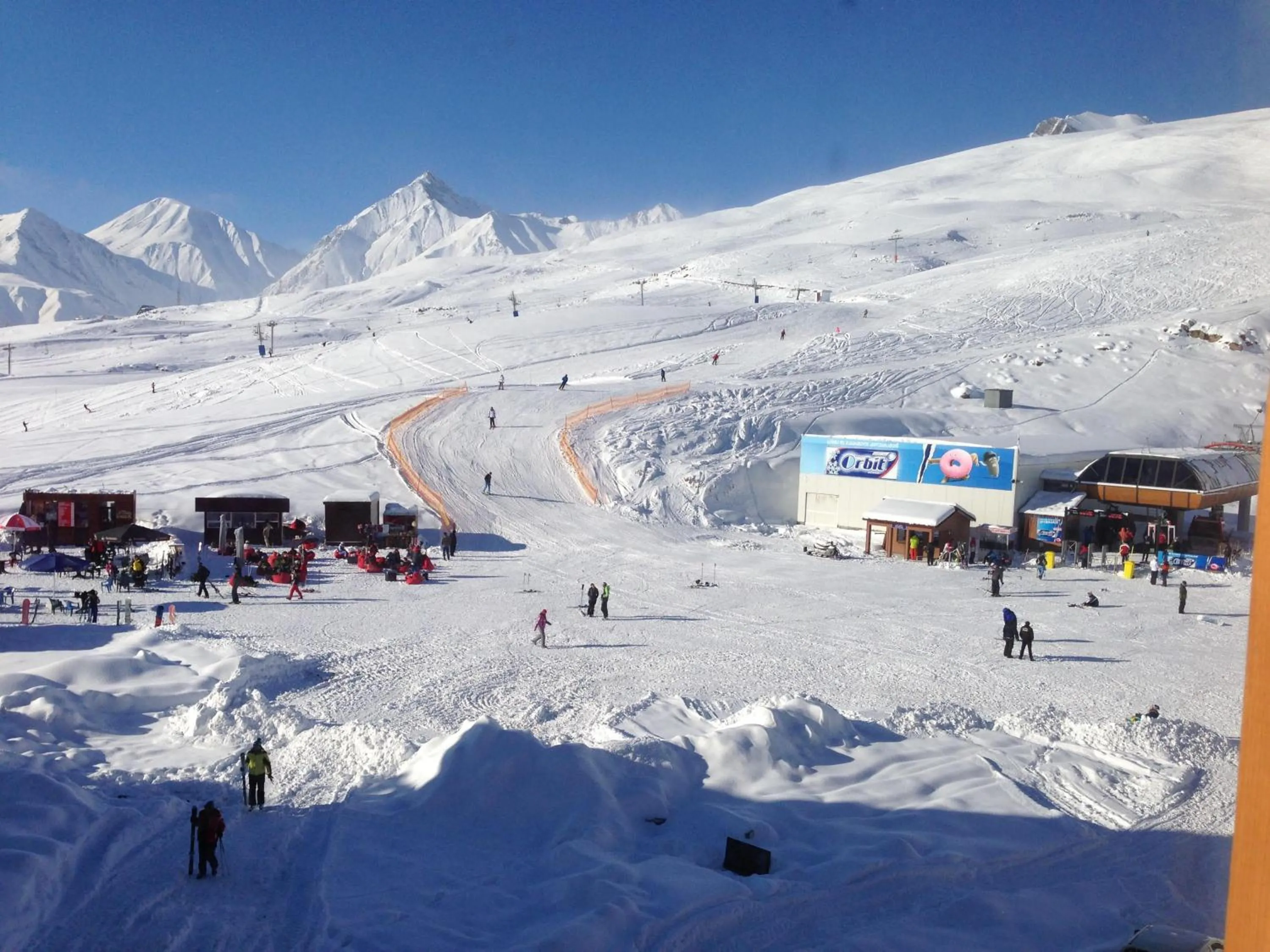 Winter in Riders House New Gudauri