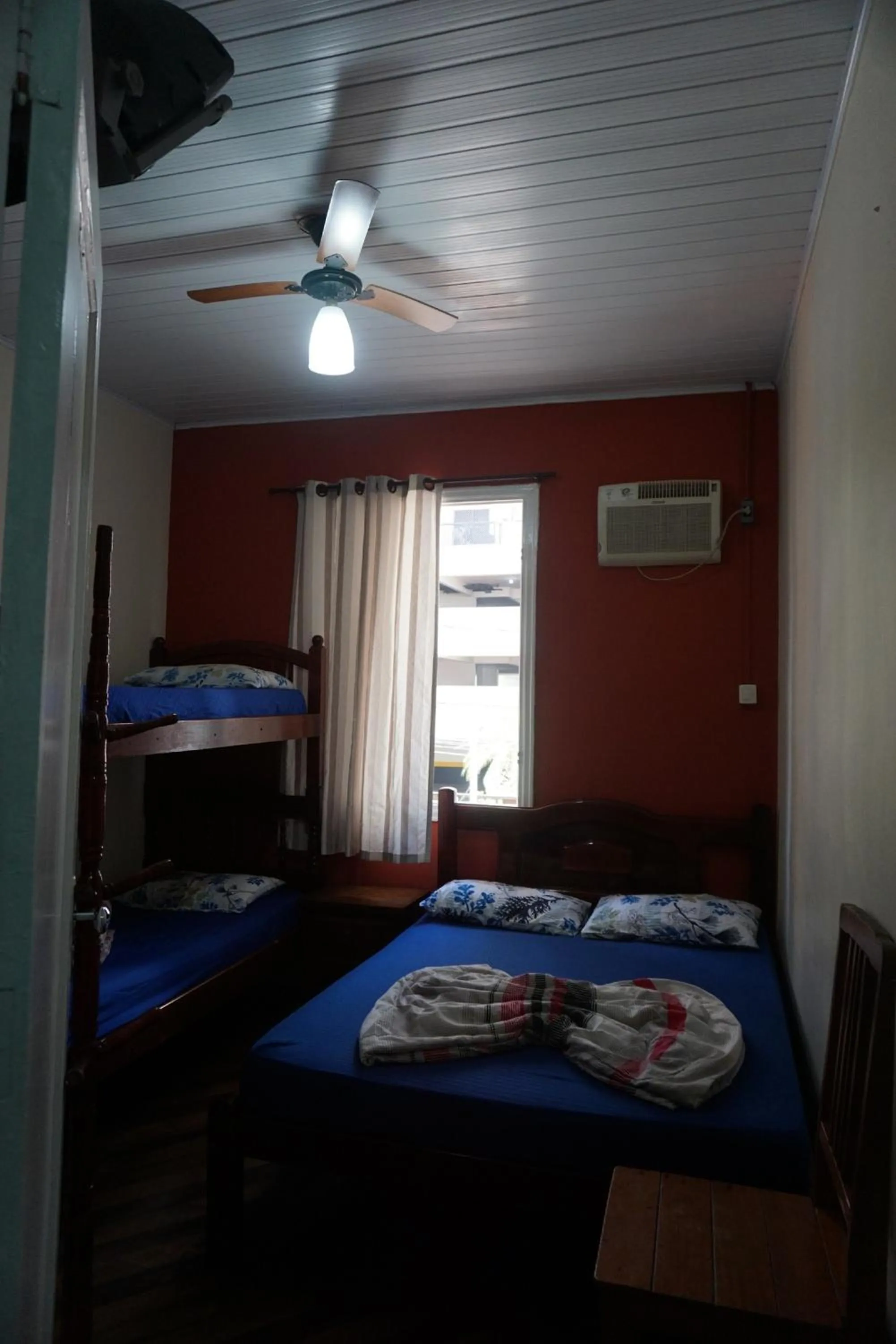 Bed in Pousada Orquidário