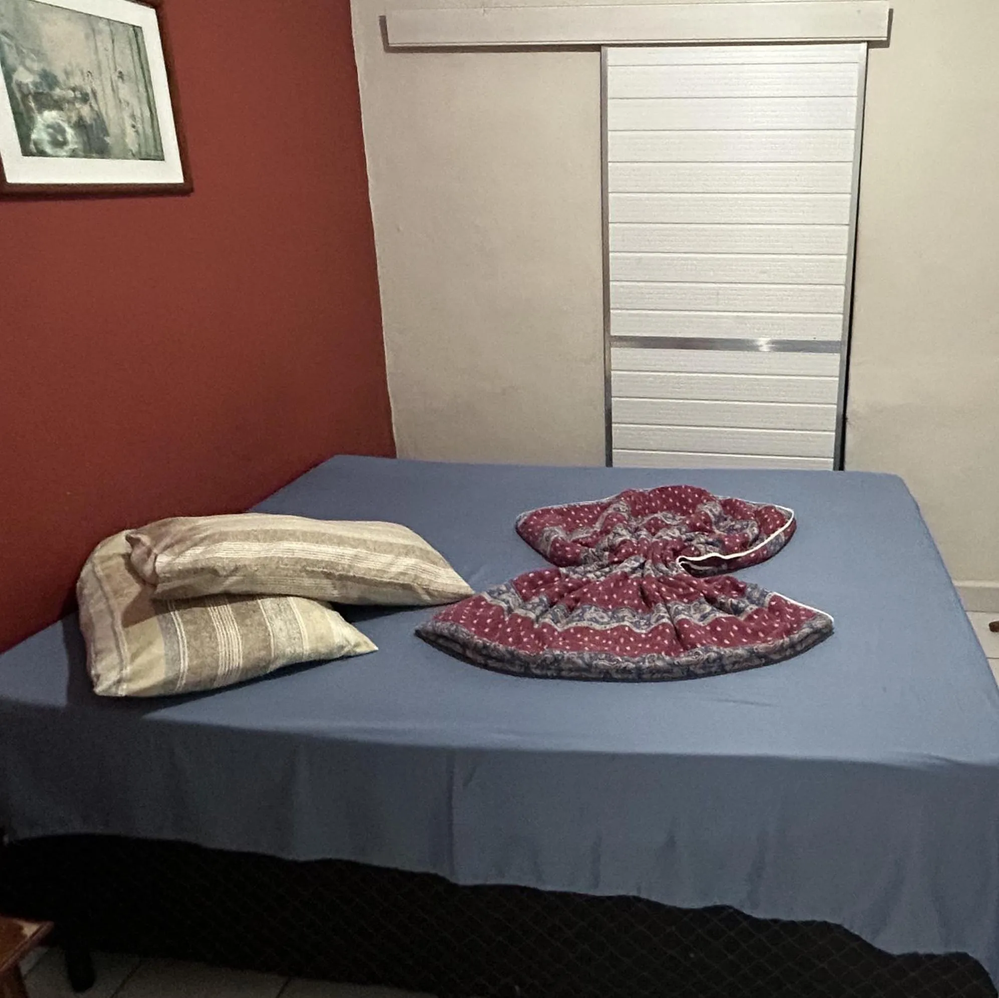 Bed in Pousada Orquidário