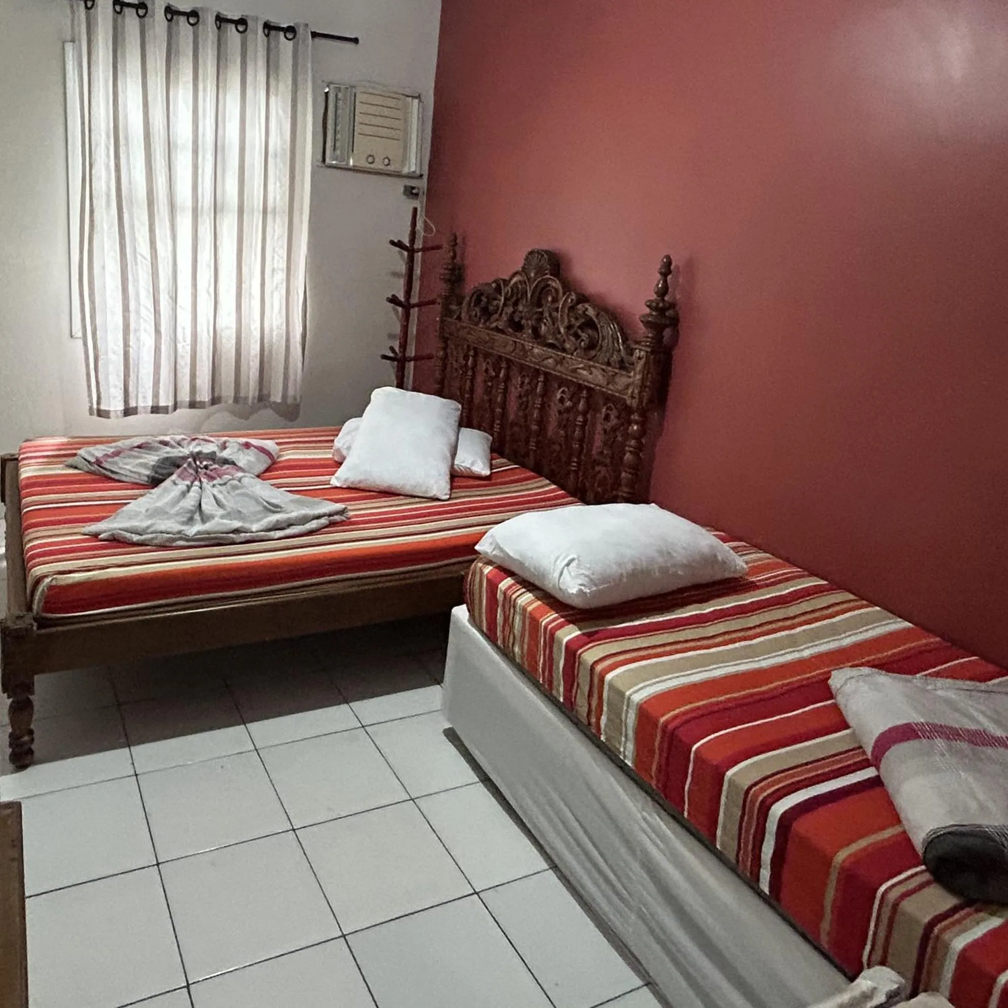 Bed in Pousada Orquidário