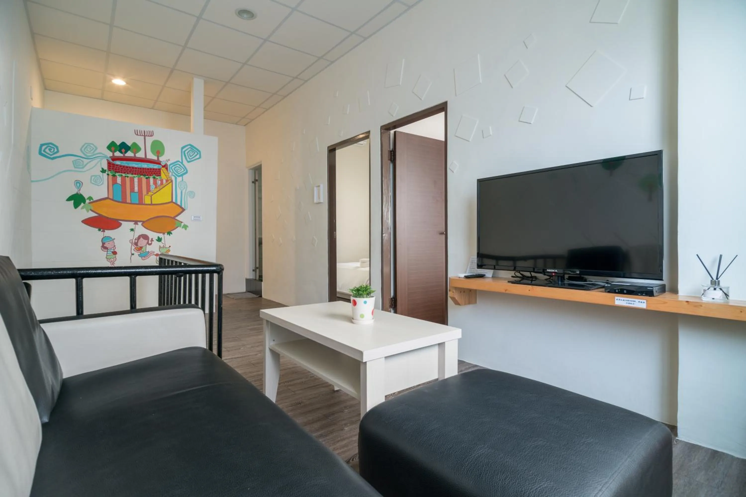 Living room in Tainan Anping House