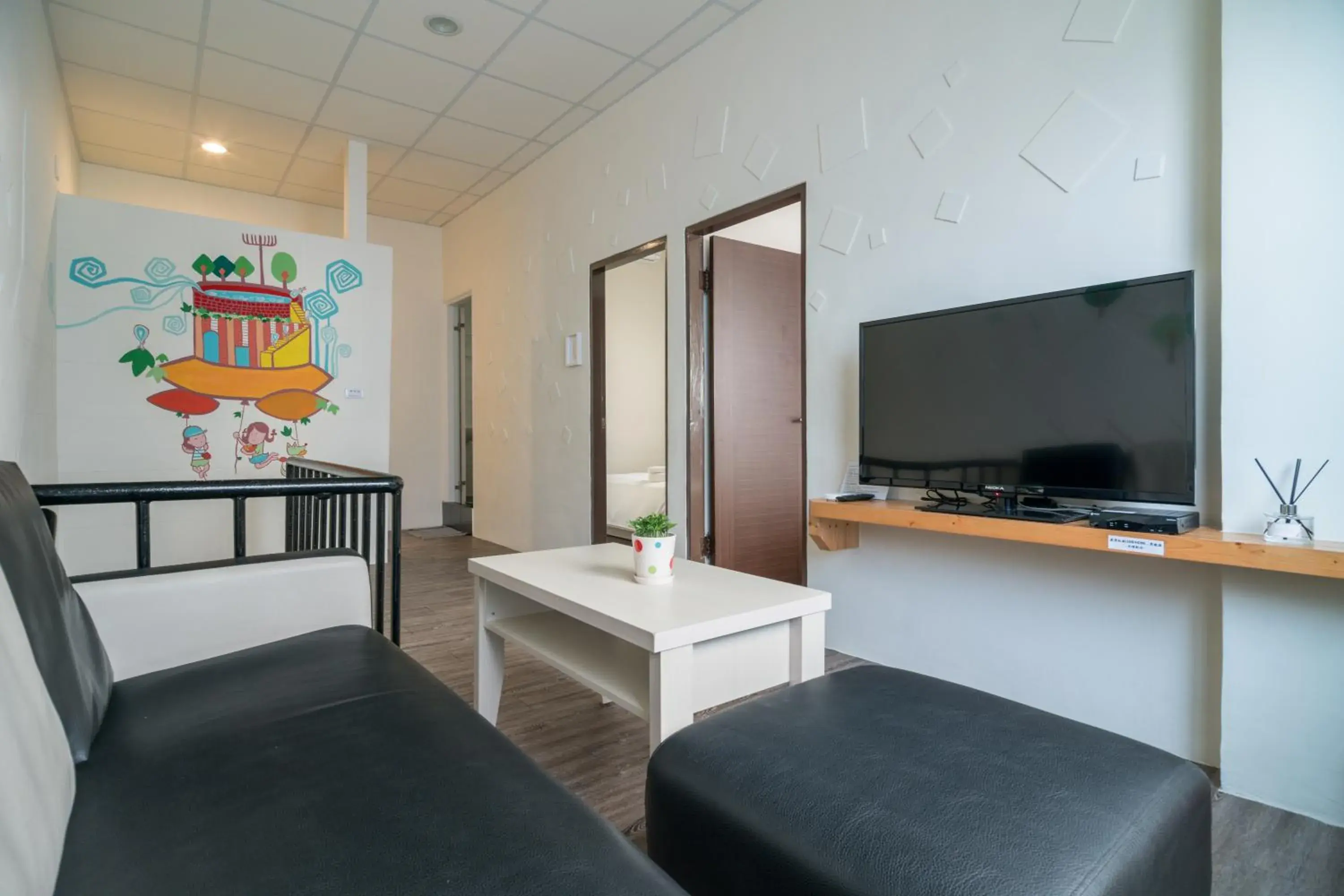 Living room in Tainan Anping House Living room in Tainan Anping House