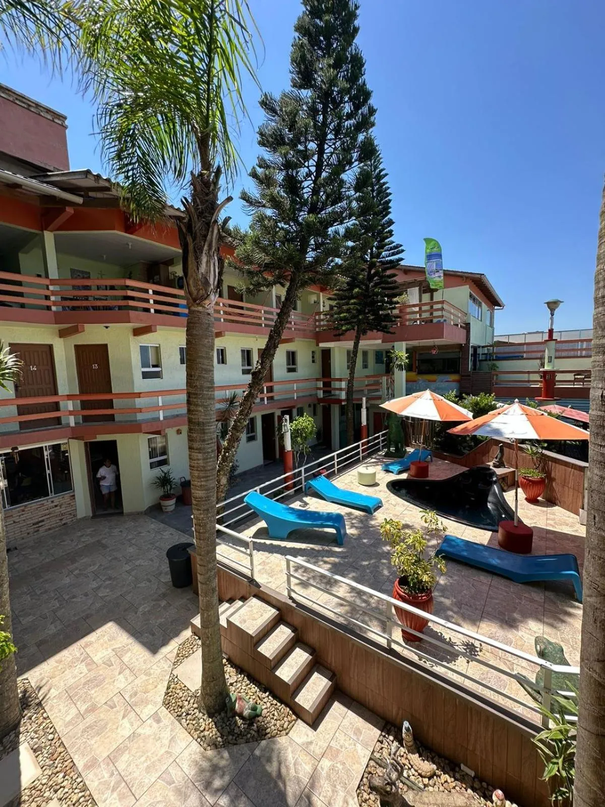 Garden in Pousada Mirante Dos Barcos
