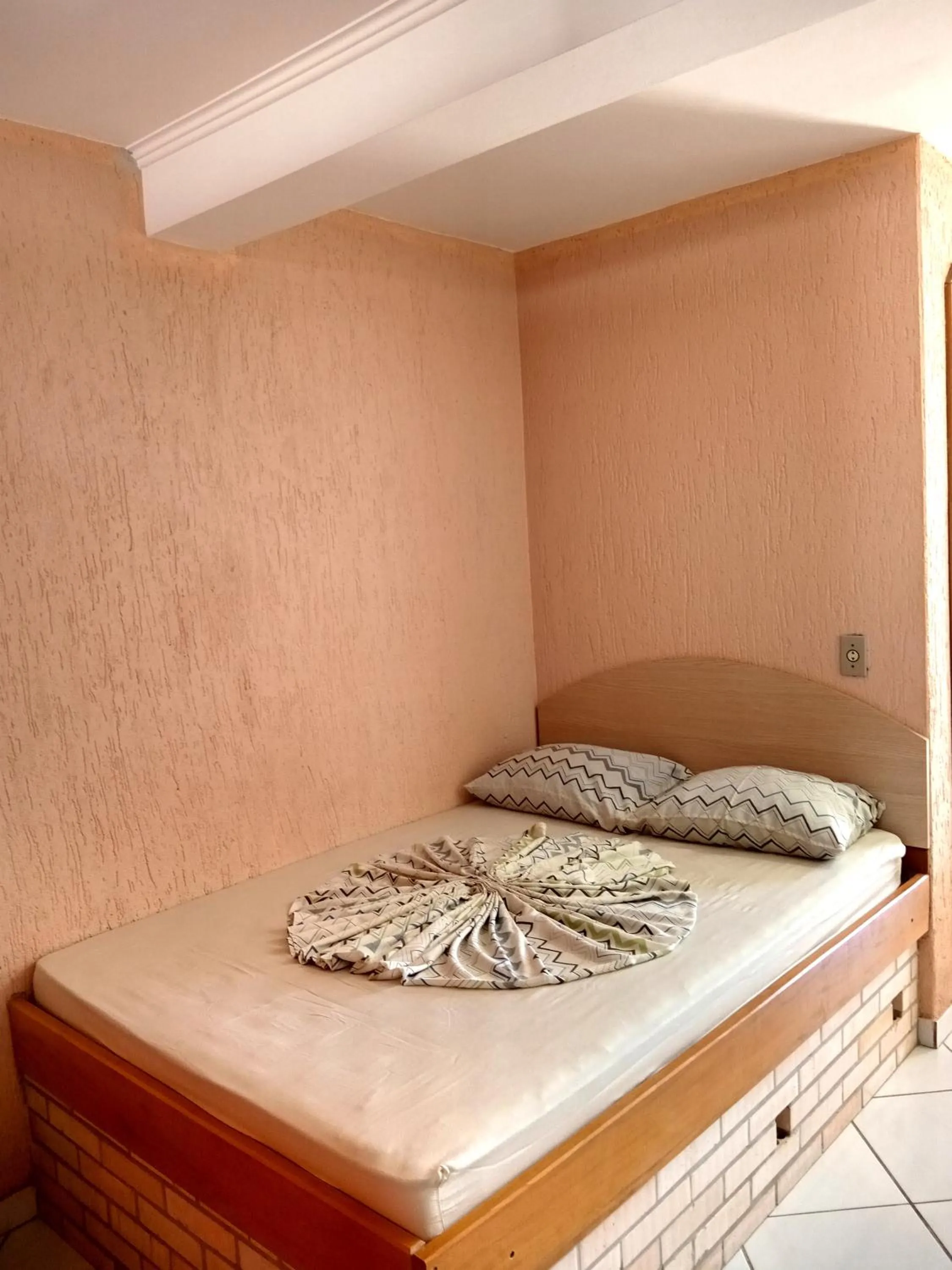 Bed in Pousada Mirante Dos Barcos