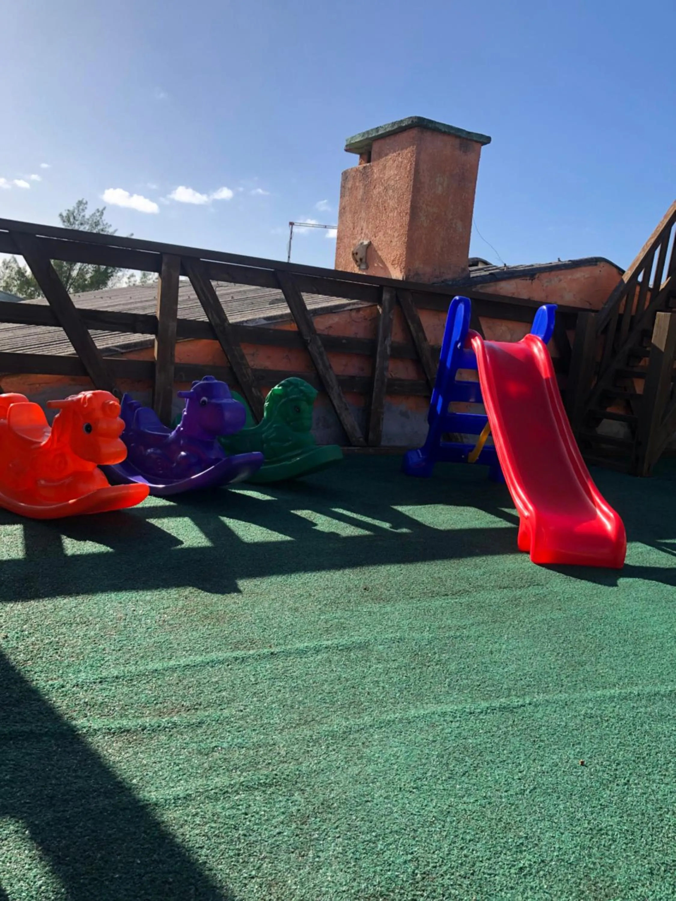 Children play ground in Pousada Mirante Dos Barcos