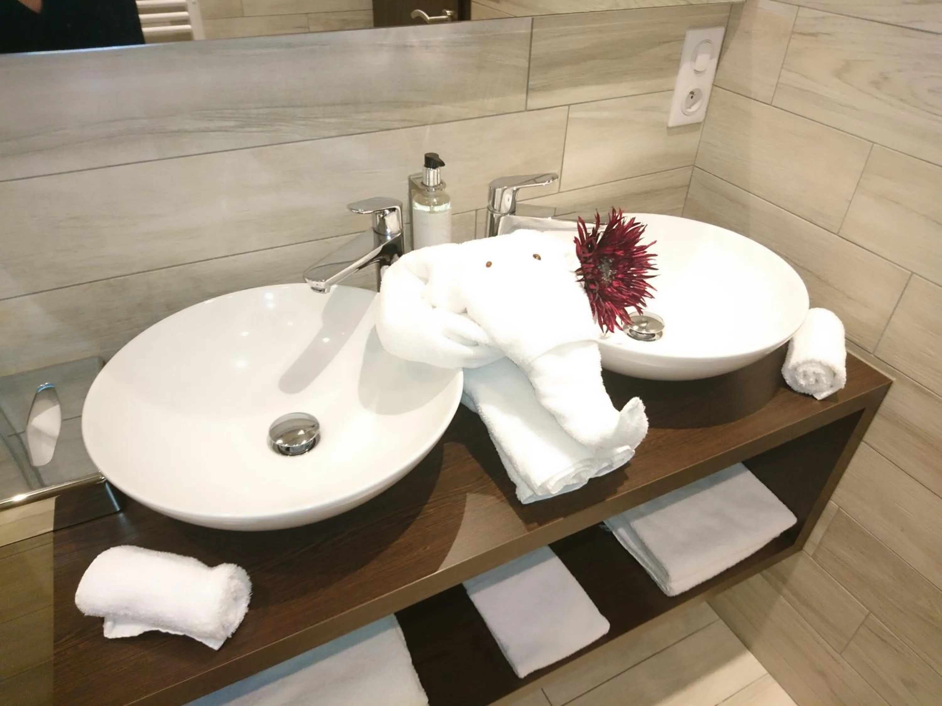 Bathroom in Le Moulin d'Oscar & Spa - Mulhouse Nord