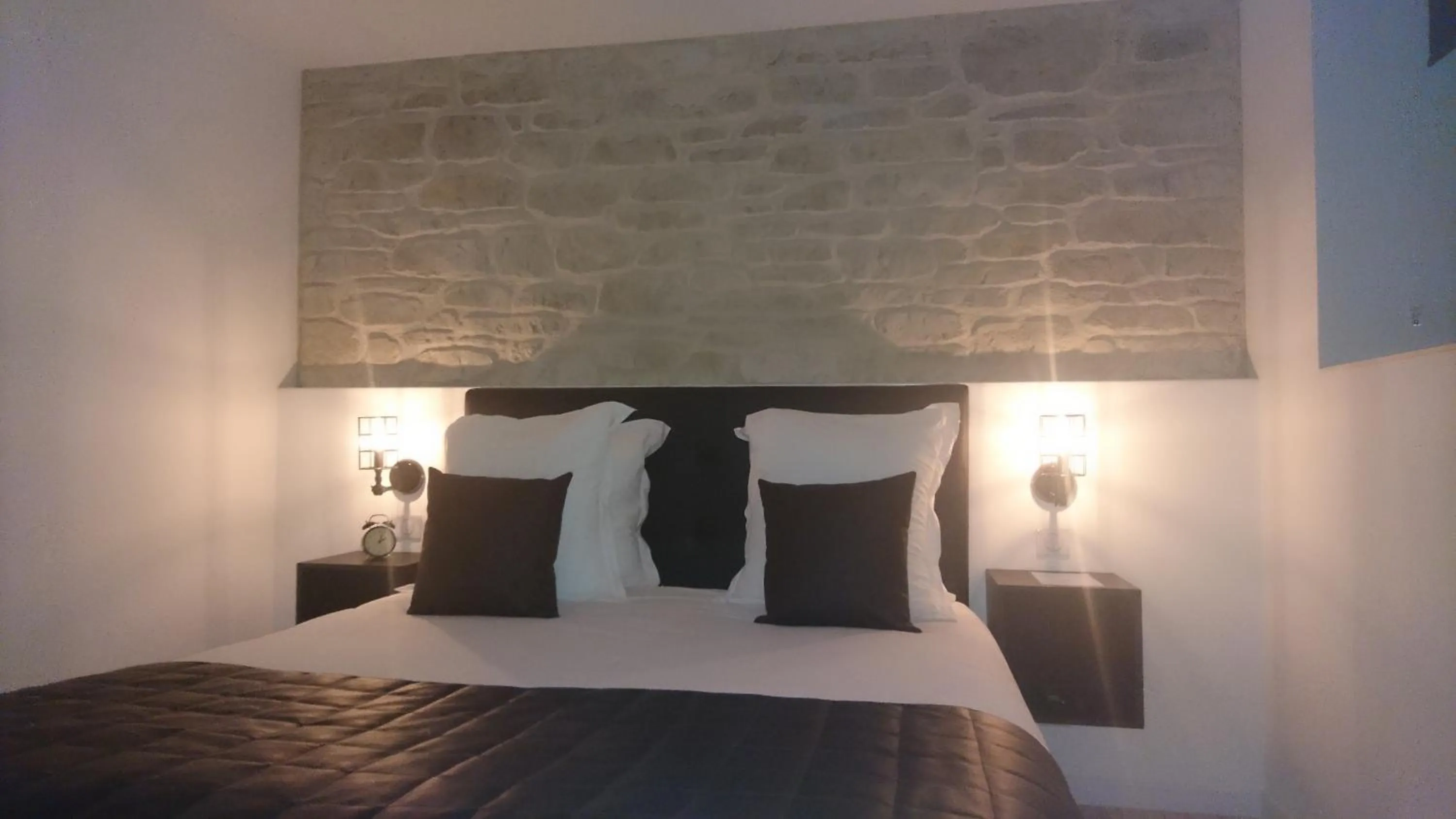 Bed in Le Moulin d'Oscar & Spa - Mulhouse Nord