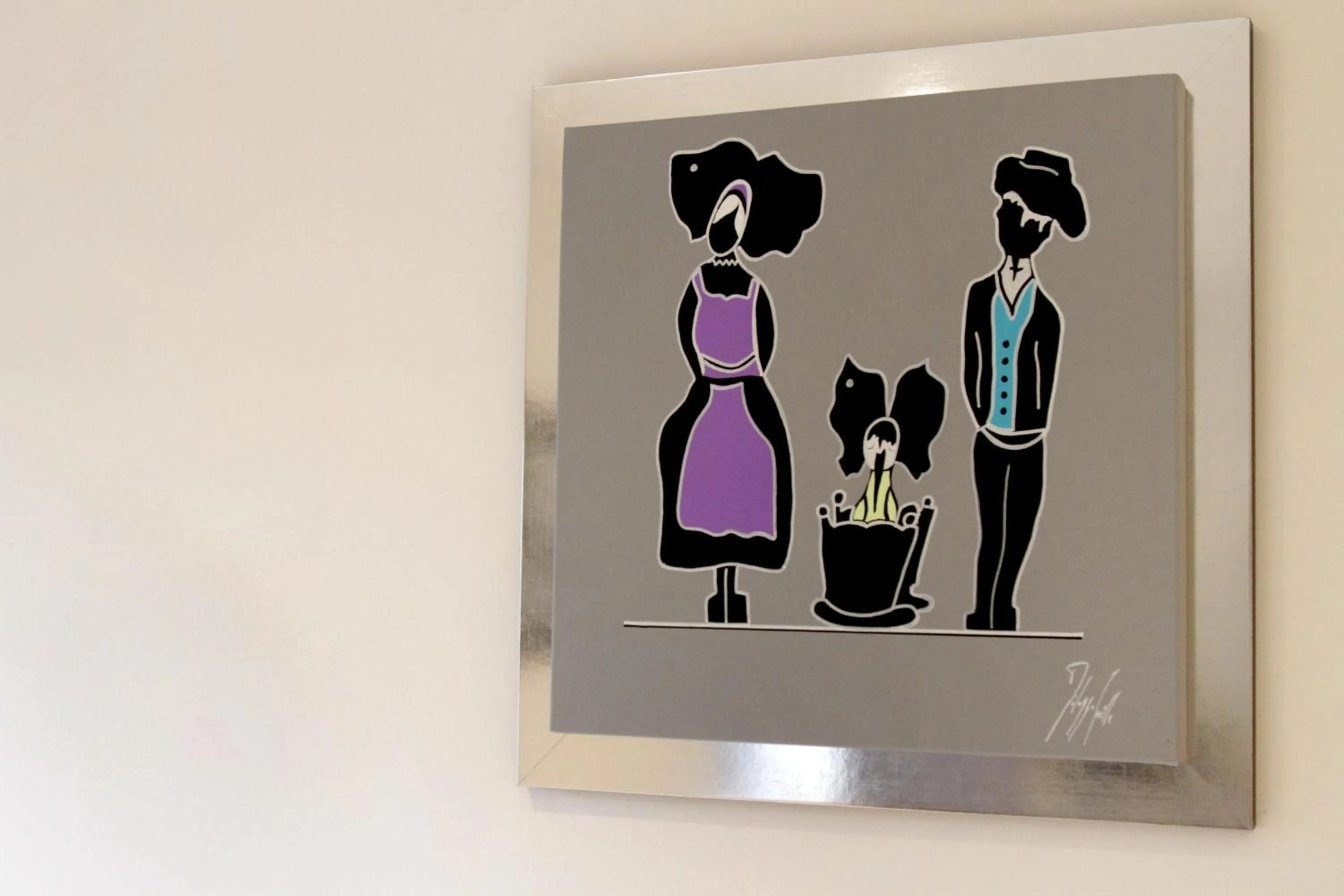 Decorative detail in Le Moulin d'Oscar & Spa - Mulhouse Nord