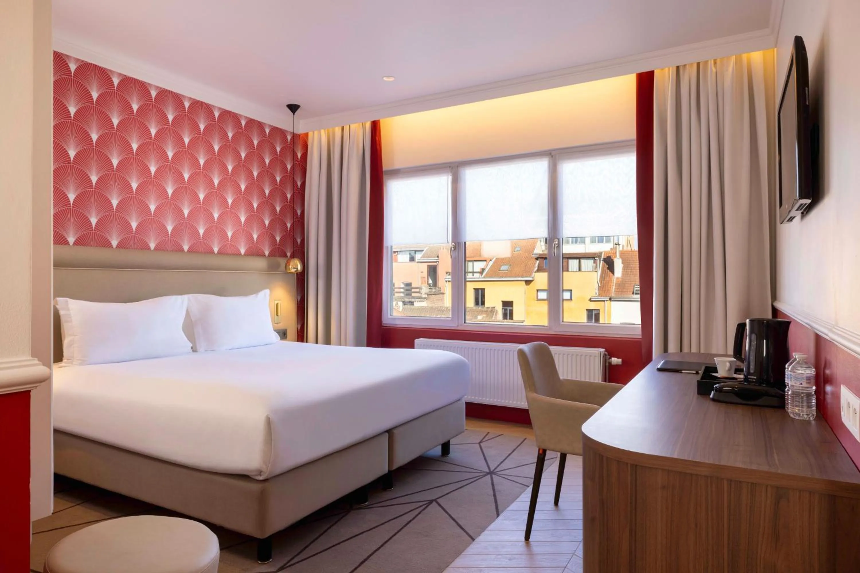 Bed in Hotel The Augustin