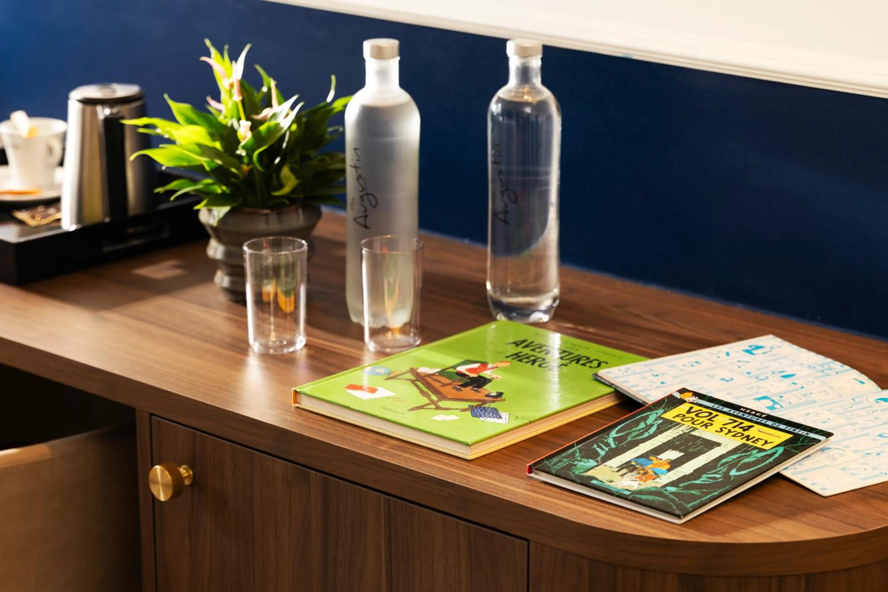 Coffee/tea facilities in Hotel The Augustin