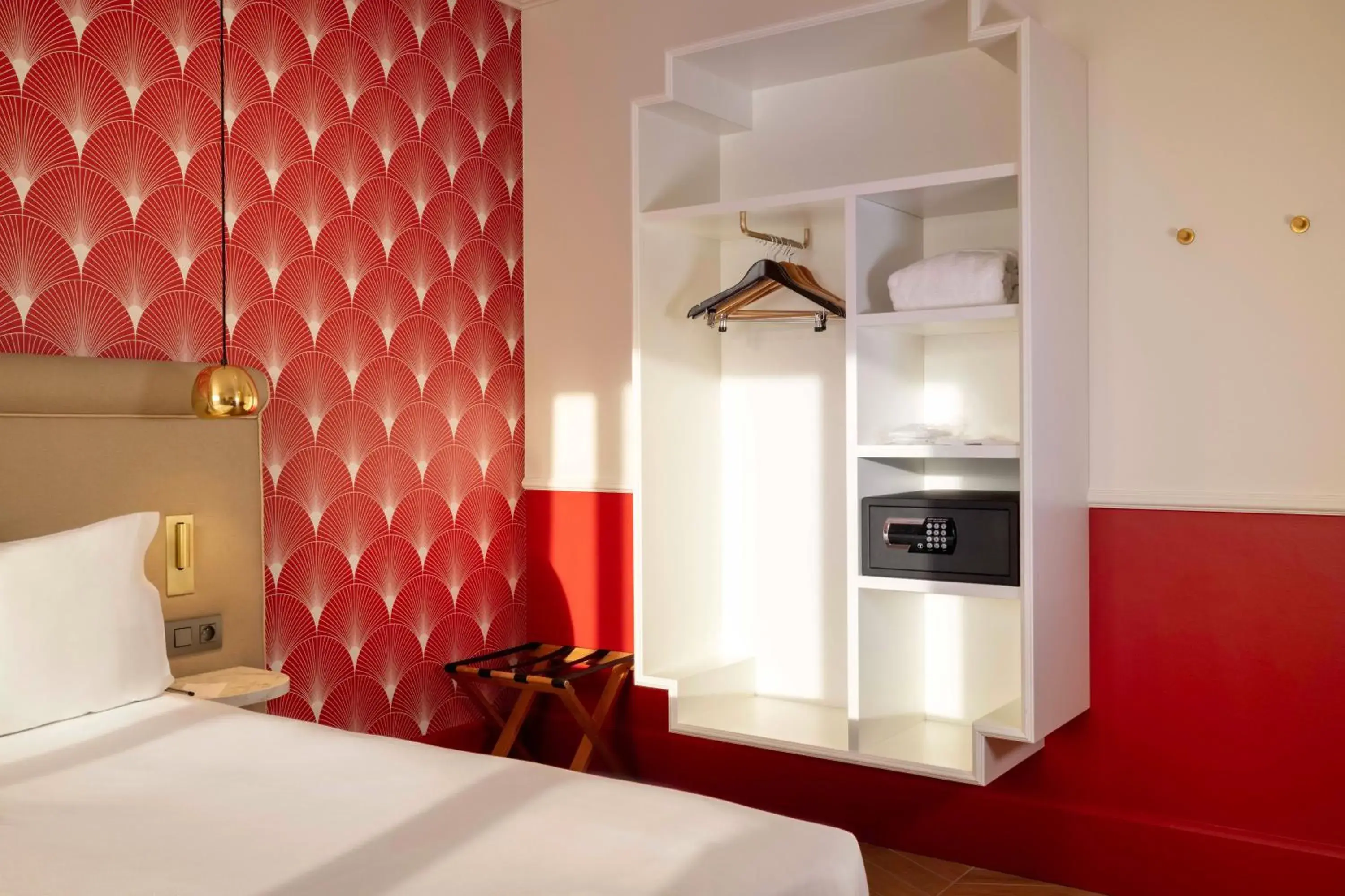 Bedroom, Bed in Hotel The Augustin Bedroom, Bed in Hotel The Augustin