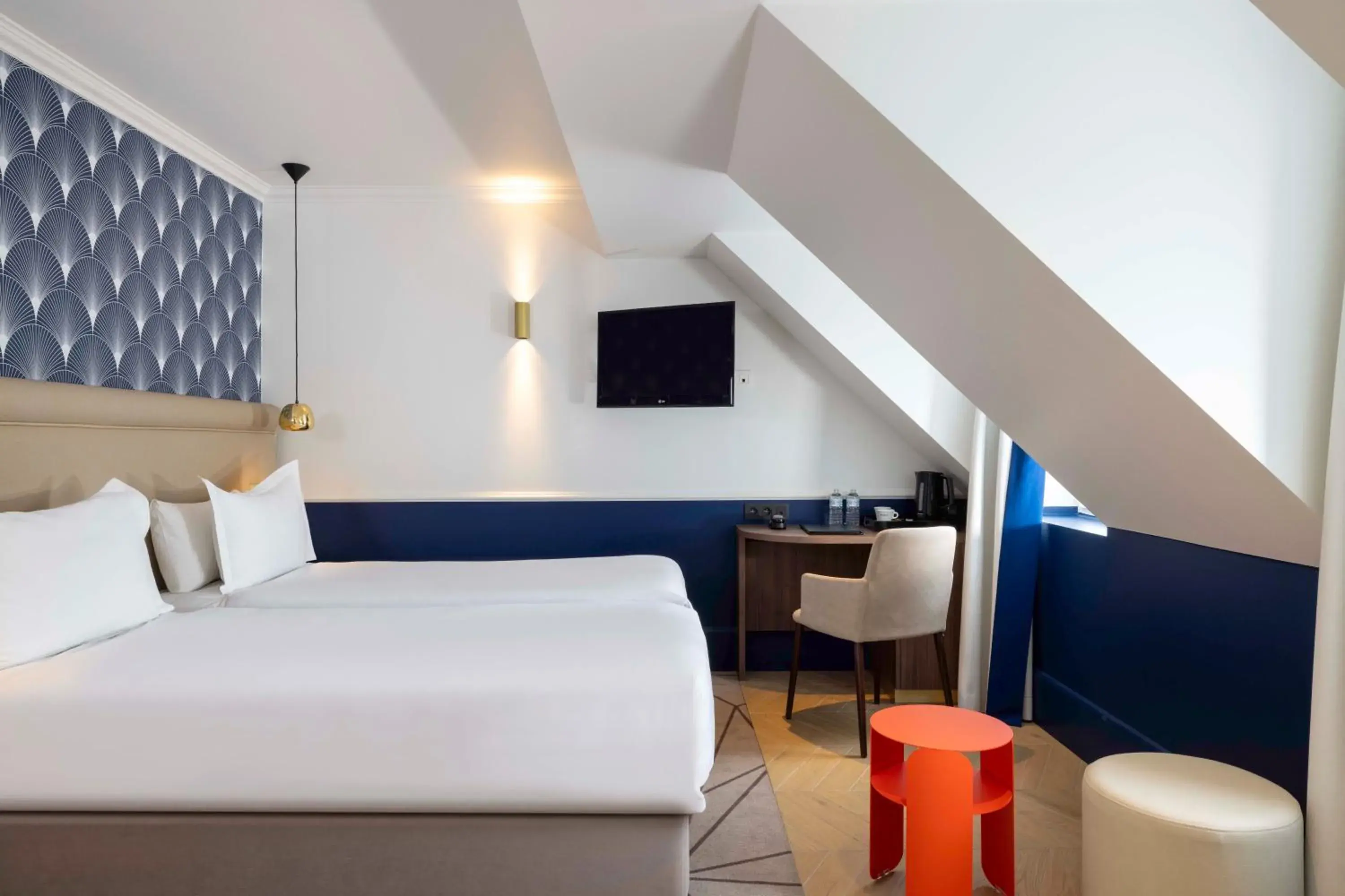 Bedroom, Bed in Hotel The Augustin Bedroom, Bed in Hotel The Augustin