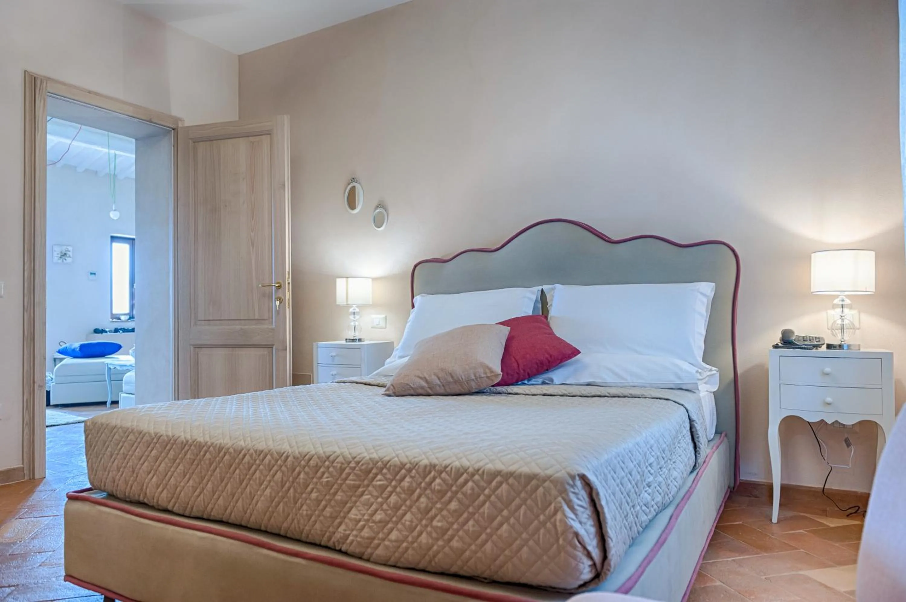Bed in Antica Quercia Villa & Spa