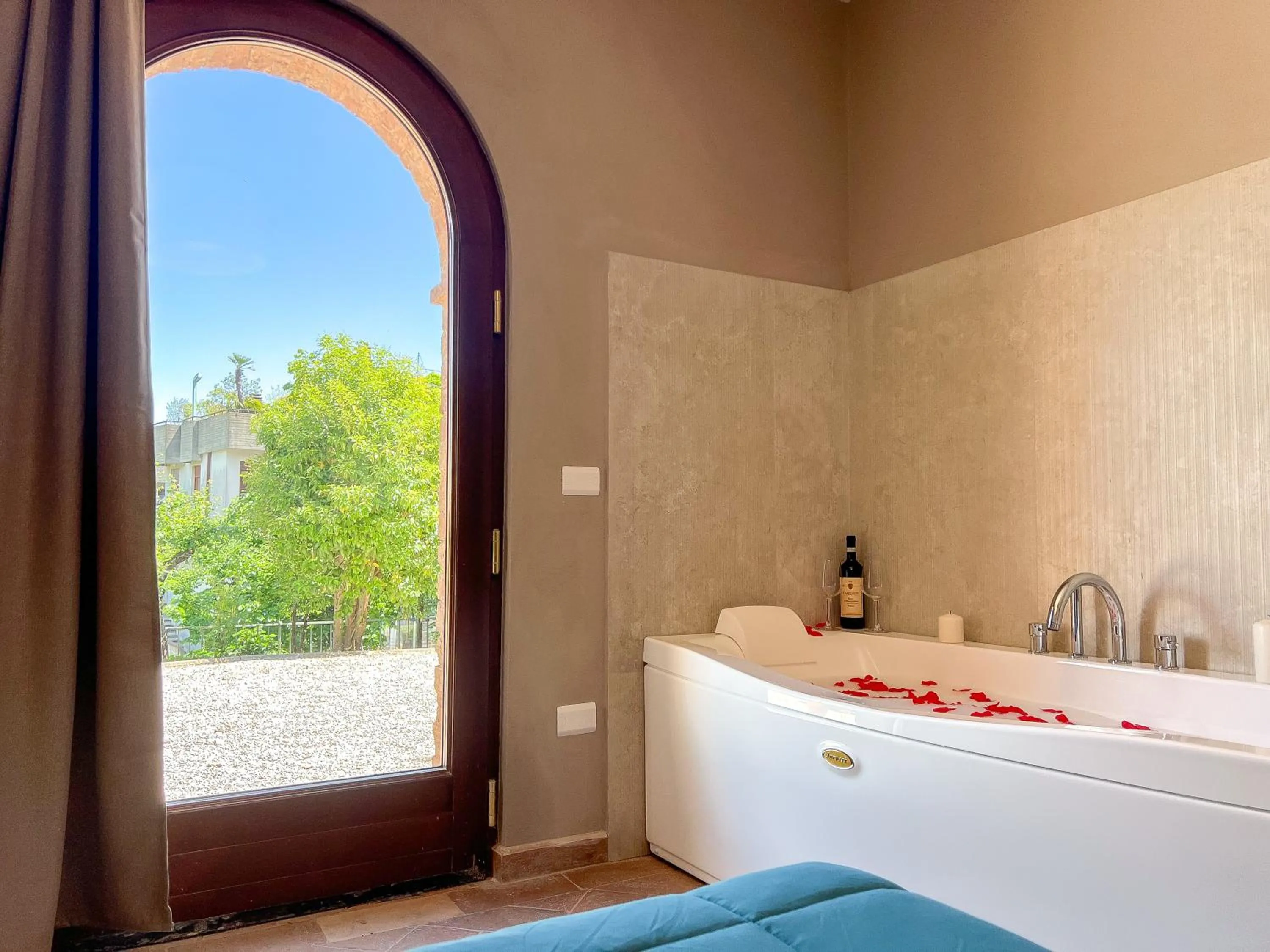Bed in Antica Quercia Villa & Spa