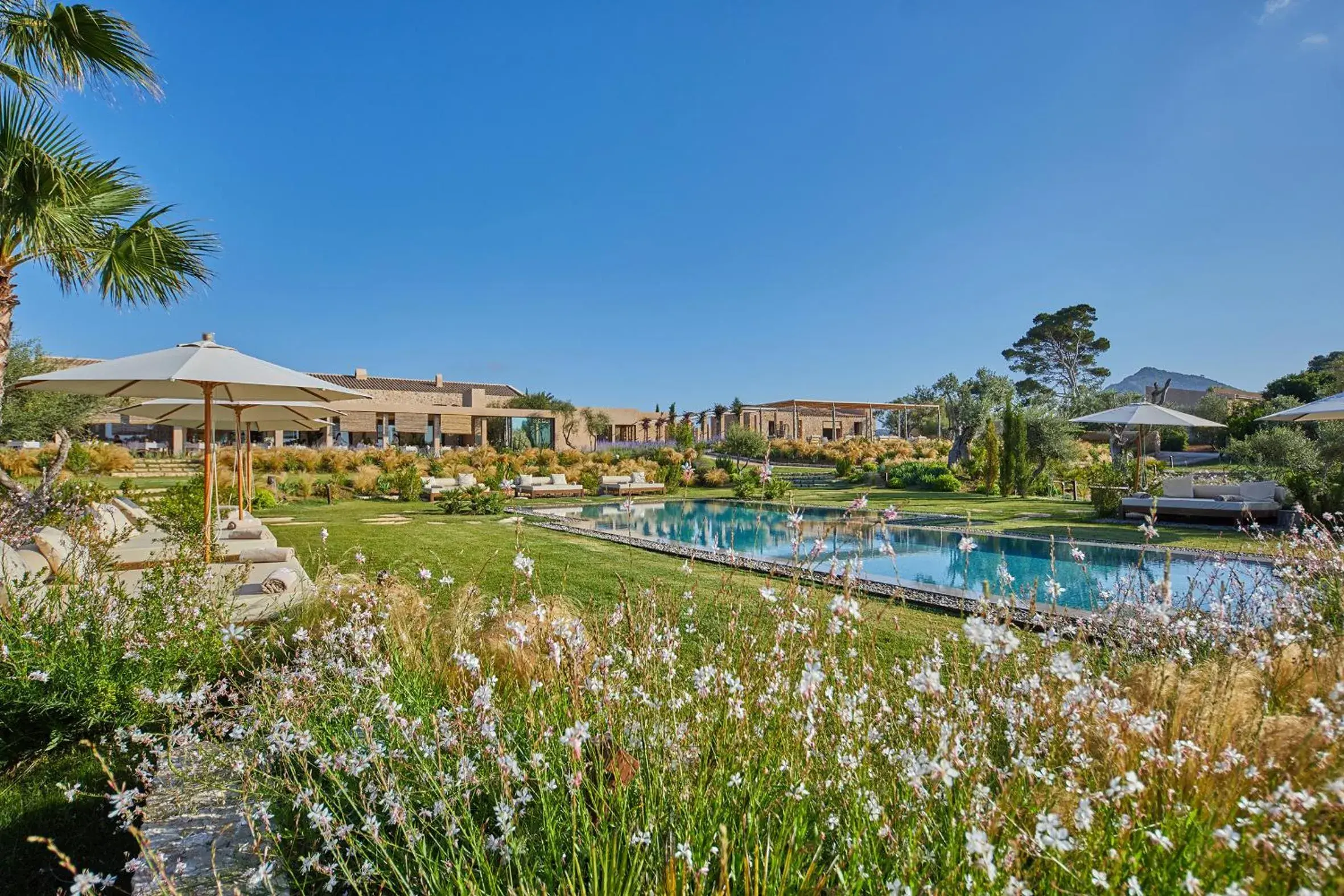 Swimming pool in Pleta de Mar, Grand Luxury Hotel by Nature - Adults Only Swimming pool in Pleta de Mar, Grand Luxury Hotel by Nature - Adults Only