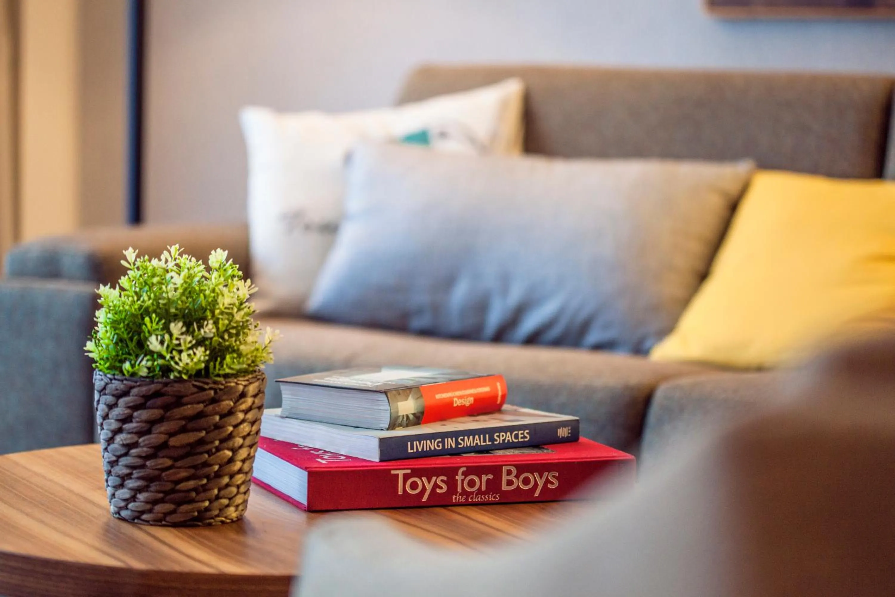 Library in Nomad Luxury Suites