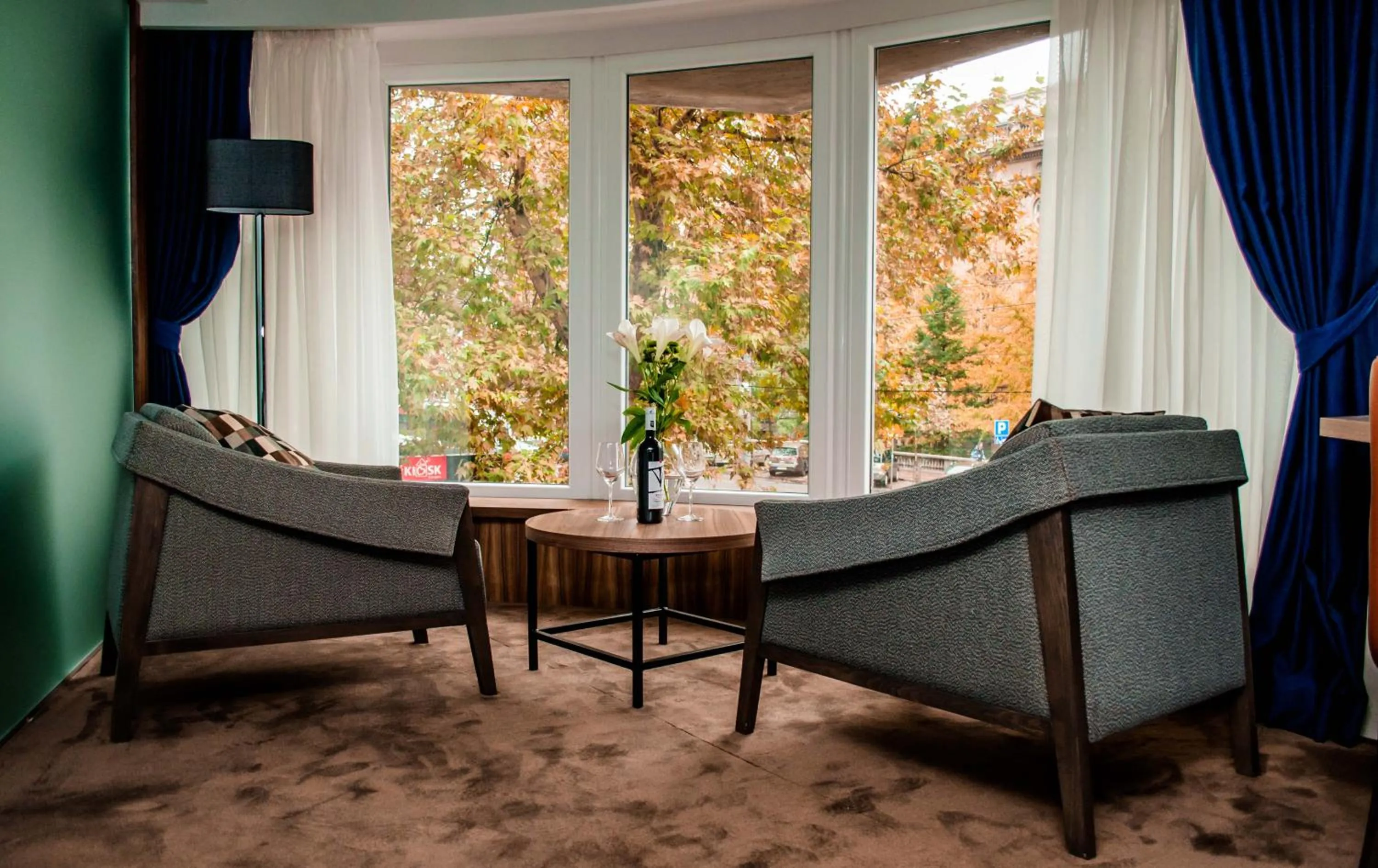 Bed in Nomad Luxury Suites