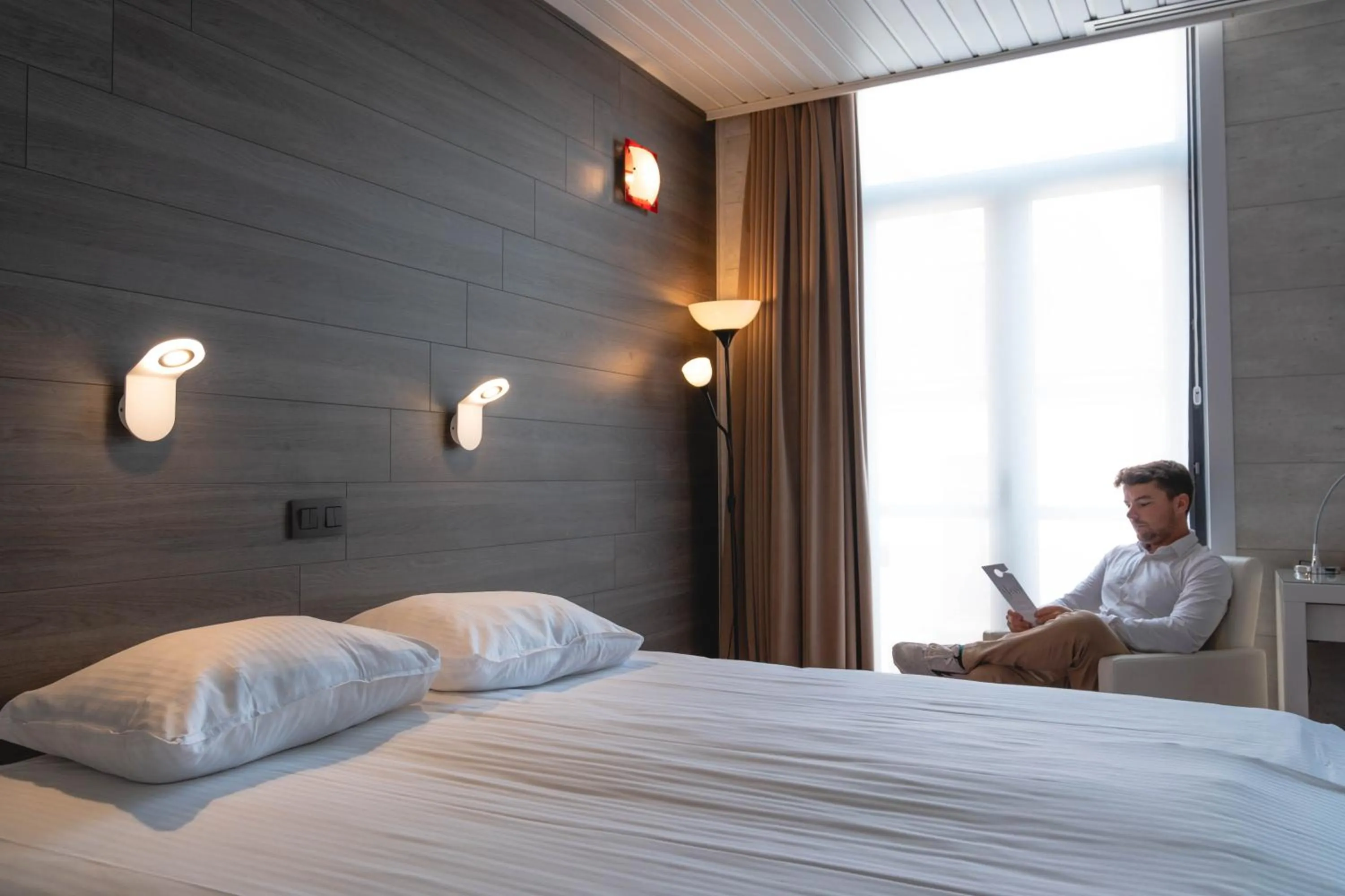 Bed in Hotel Richmond