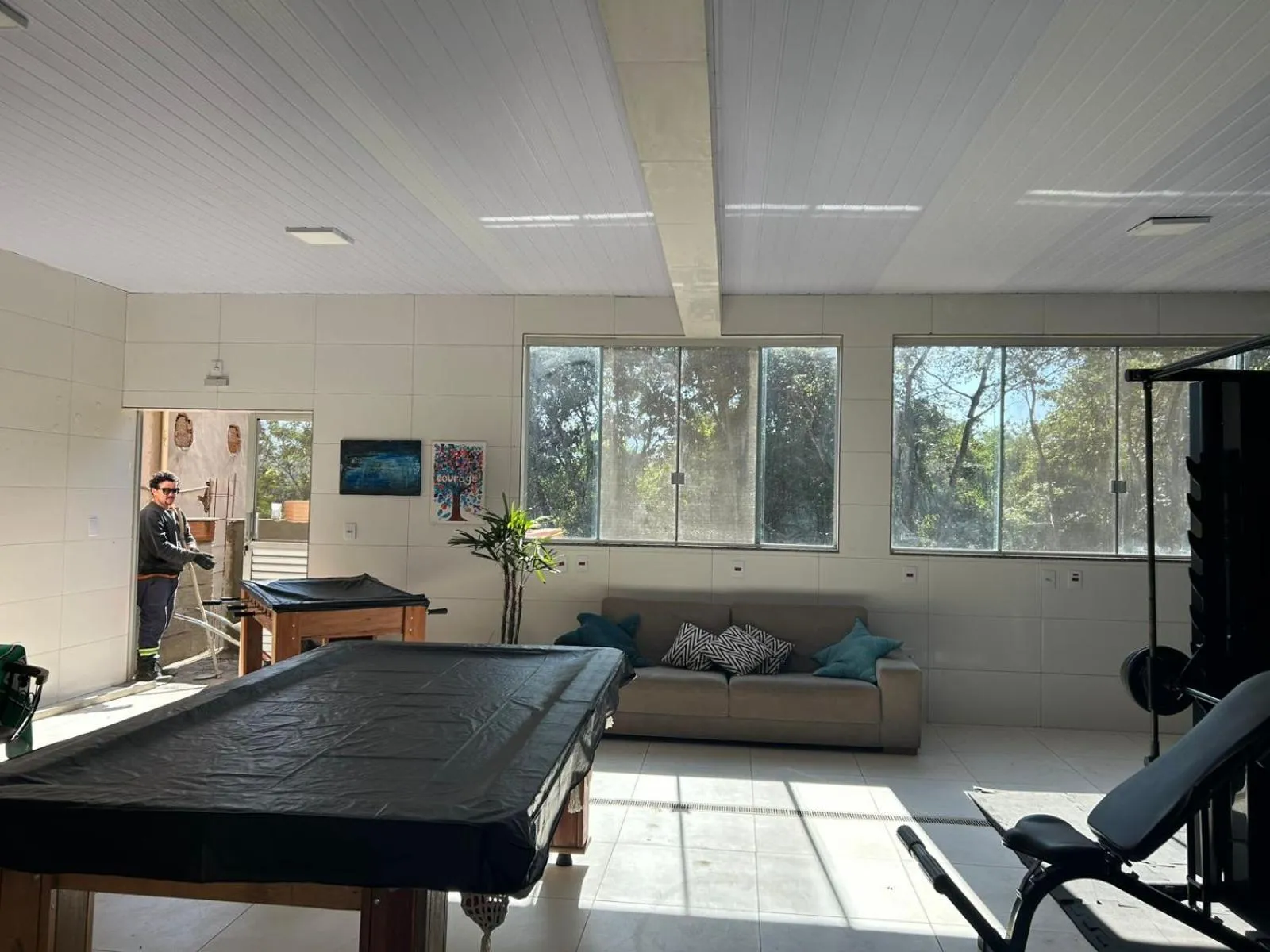 Fitness centre/facilities in Pousada Verde Villas