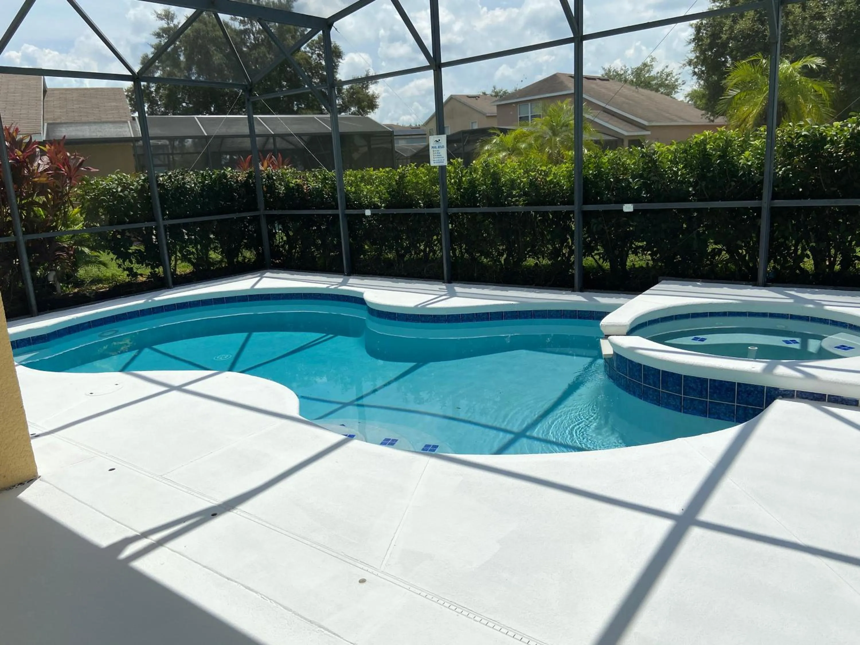 Swimming pool in Cozy Villa With South Facing Pool