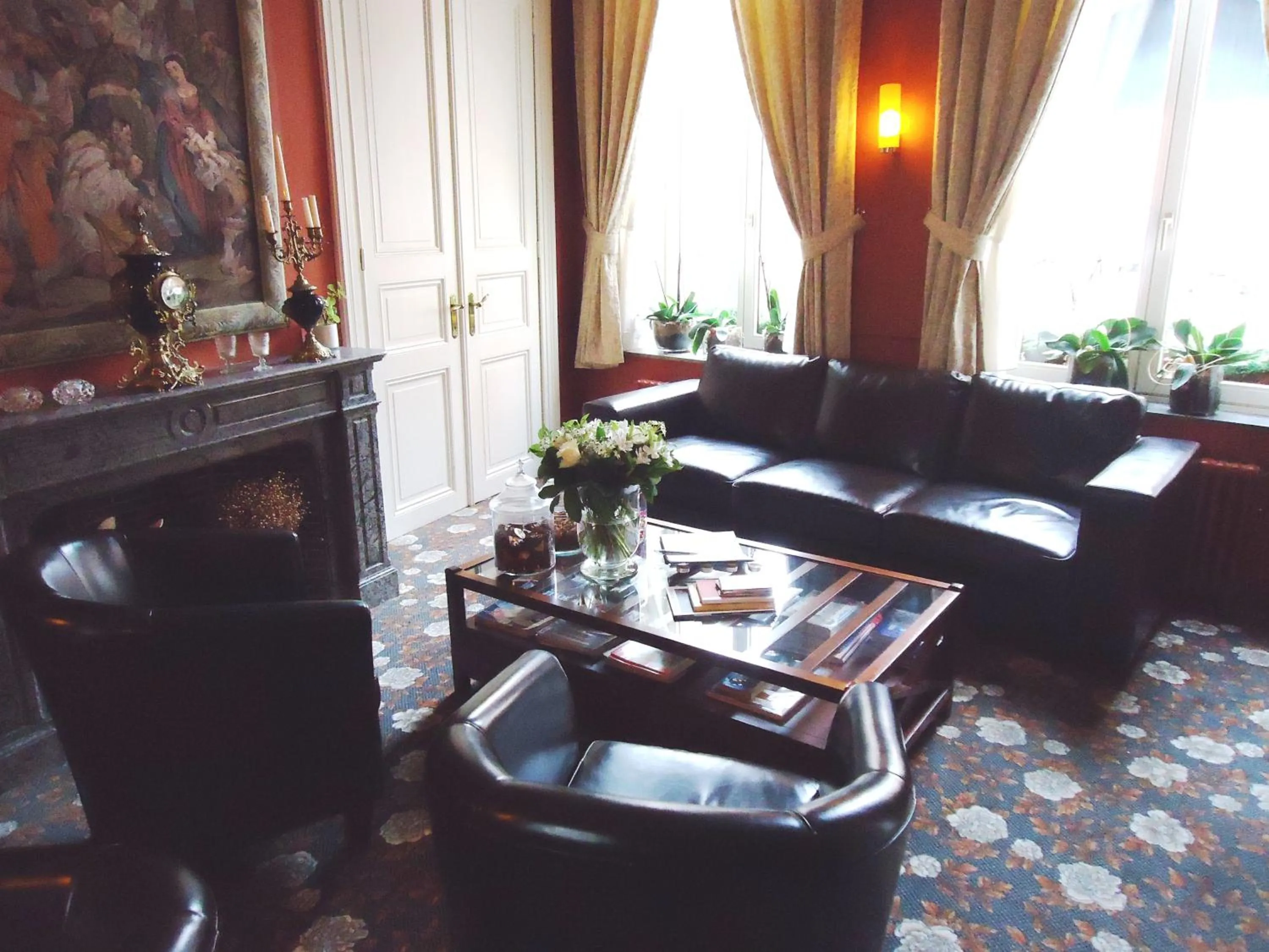 Lobby or reception in Hotel Groeninghe