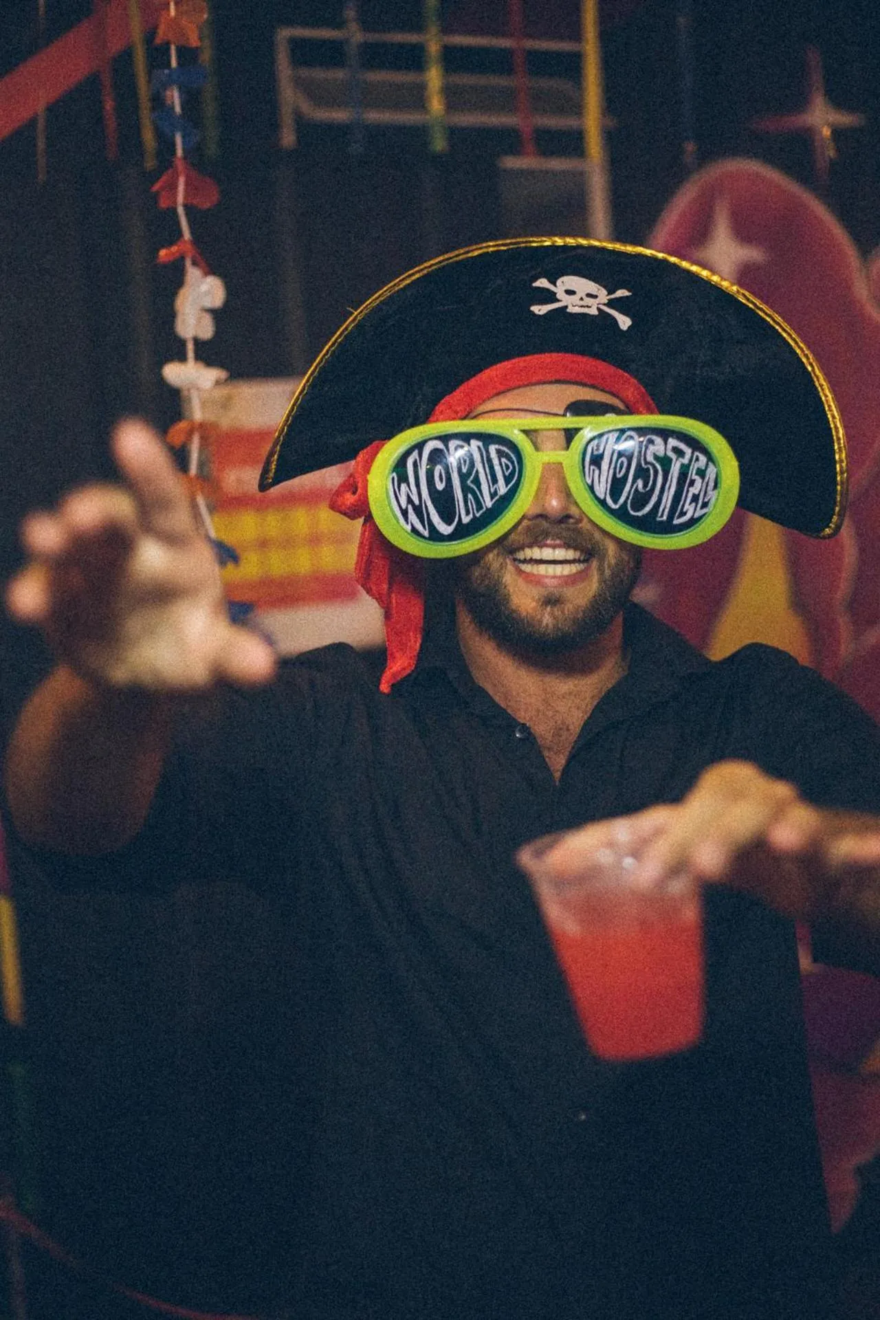 Evening entertainment in World Hostel - Canasvieiras