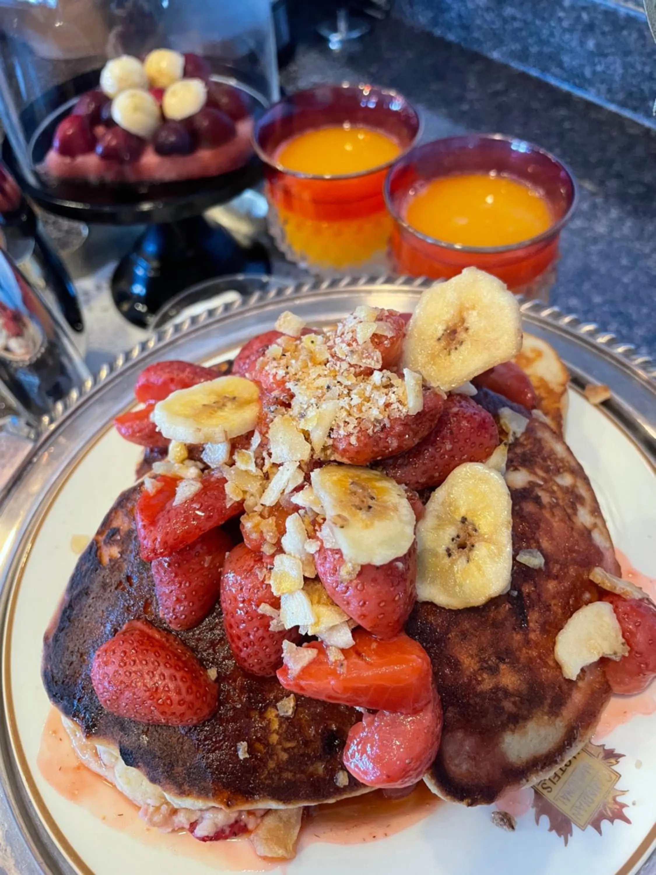 Food and drinks in Donna's Bed & Breakfast