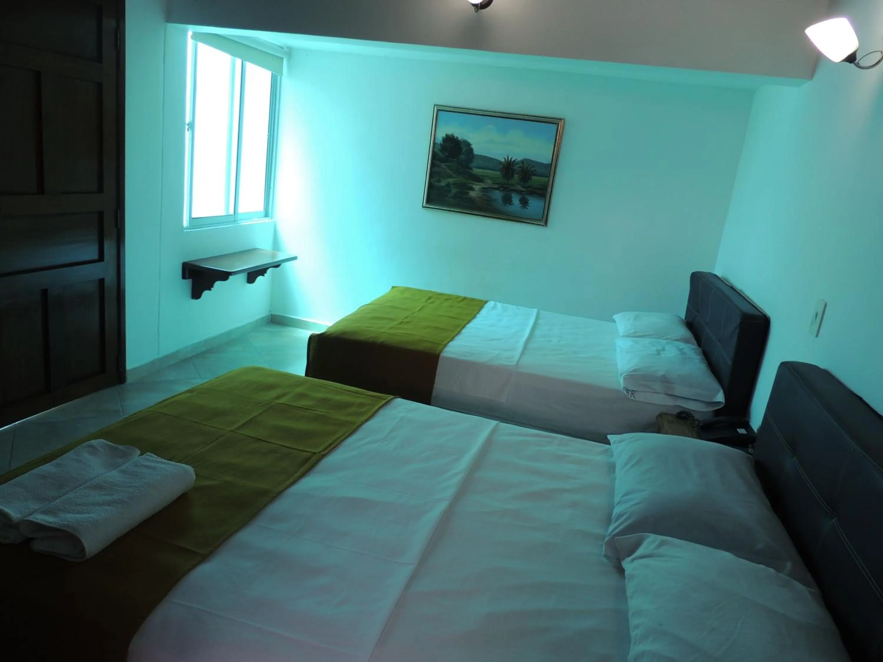 Double Room with Two Double Beds in Hotel Real