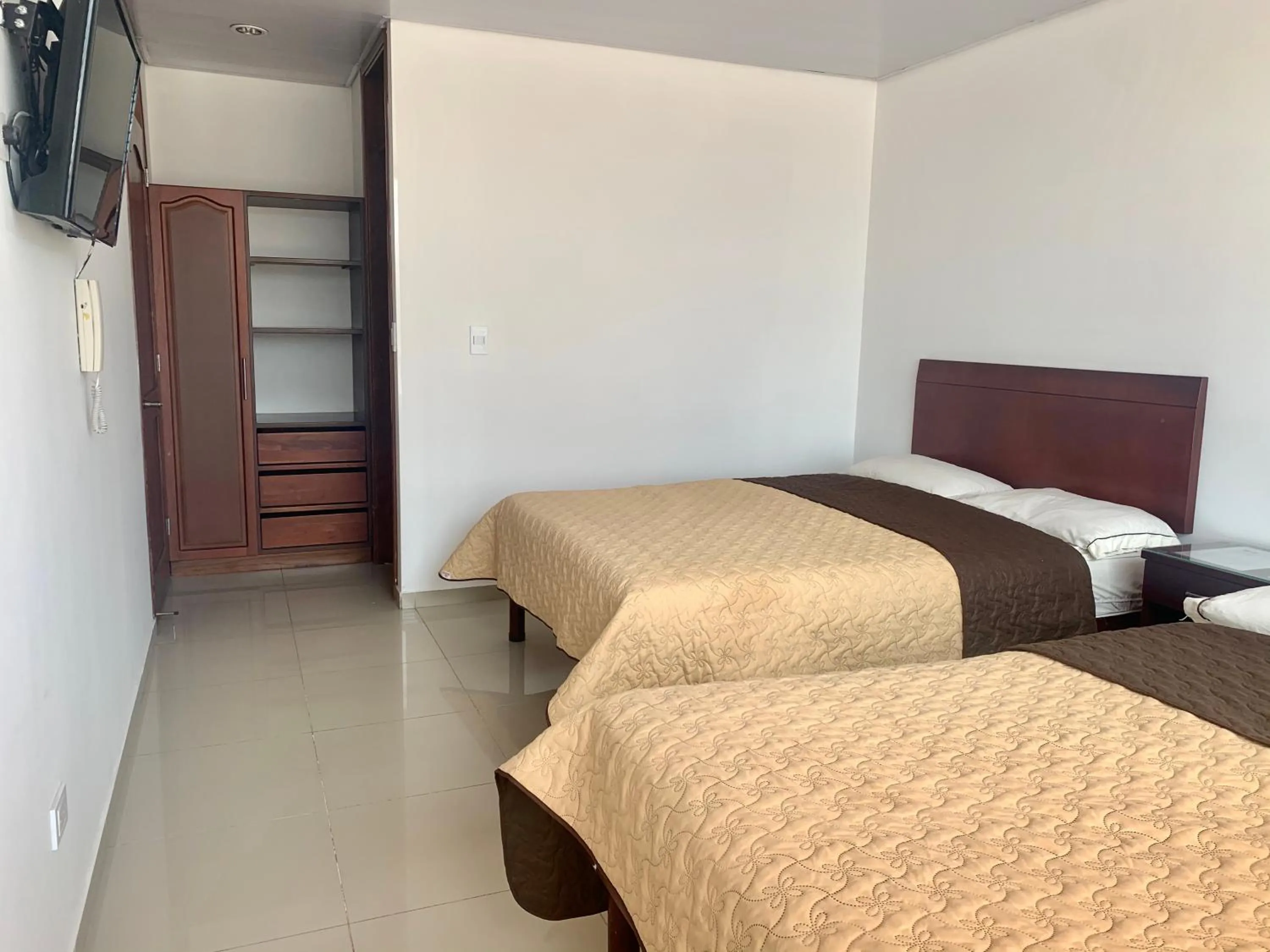 Bed in Hotel Universal