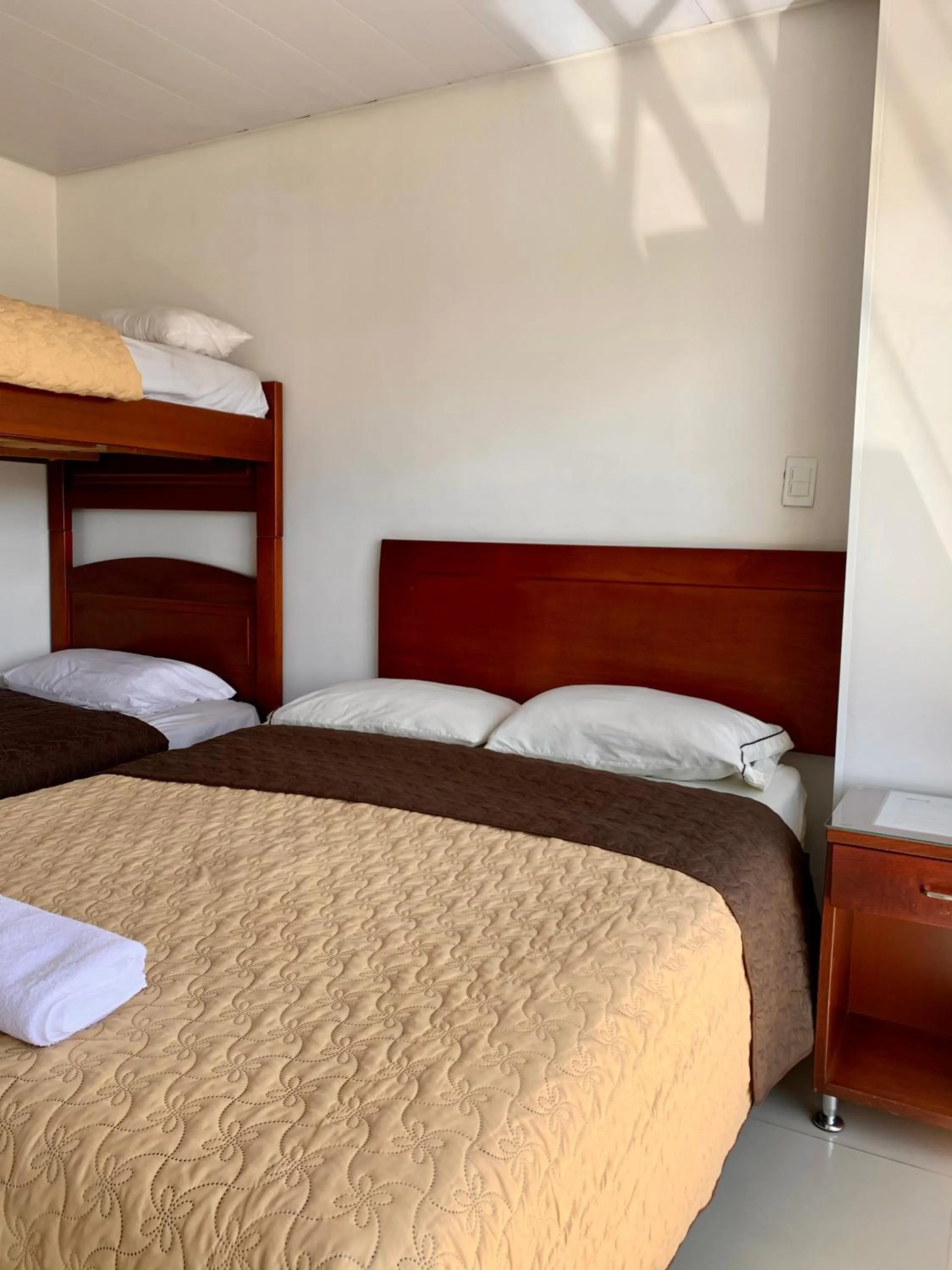 Bed in Hotel Universal