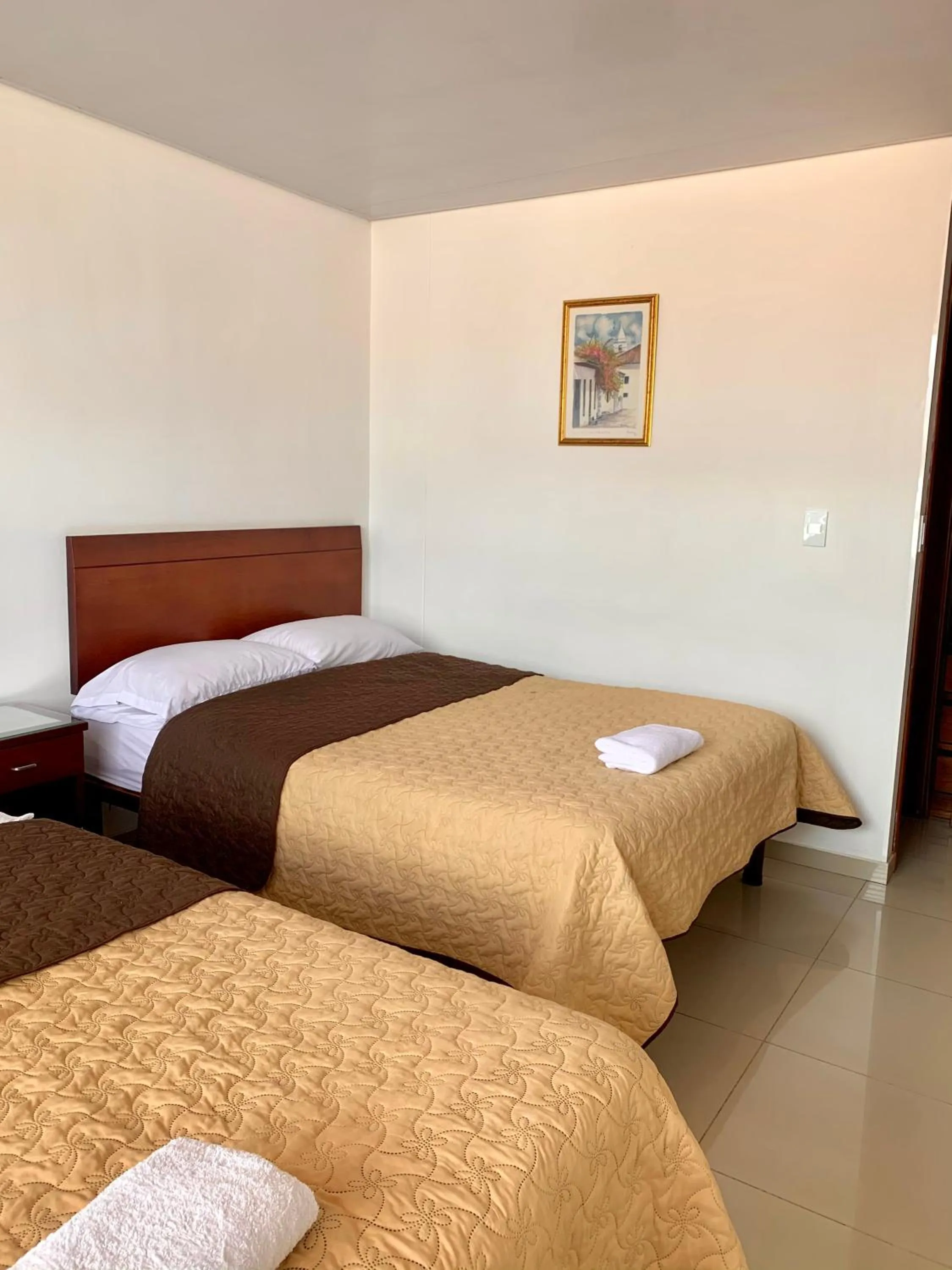 Bed in Hotel Universal