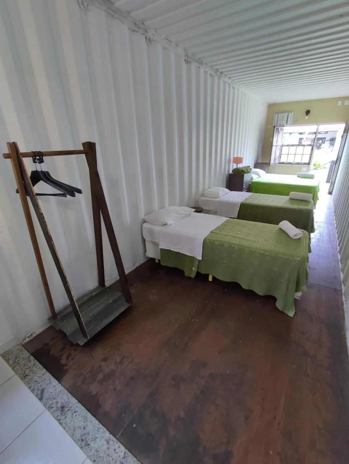 Bedroom, Bed in Container Eco Suítes