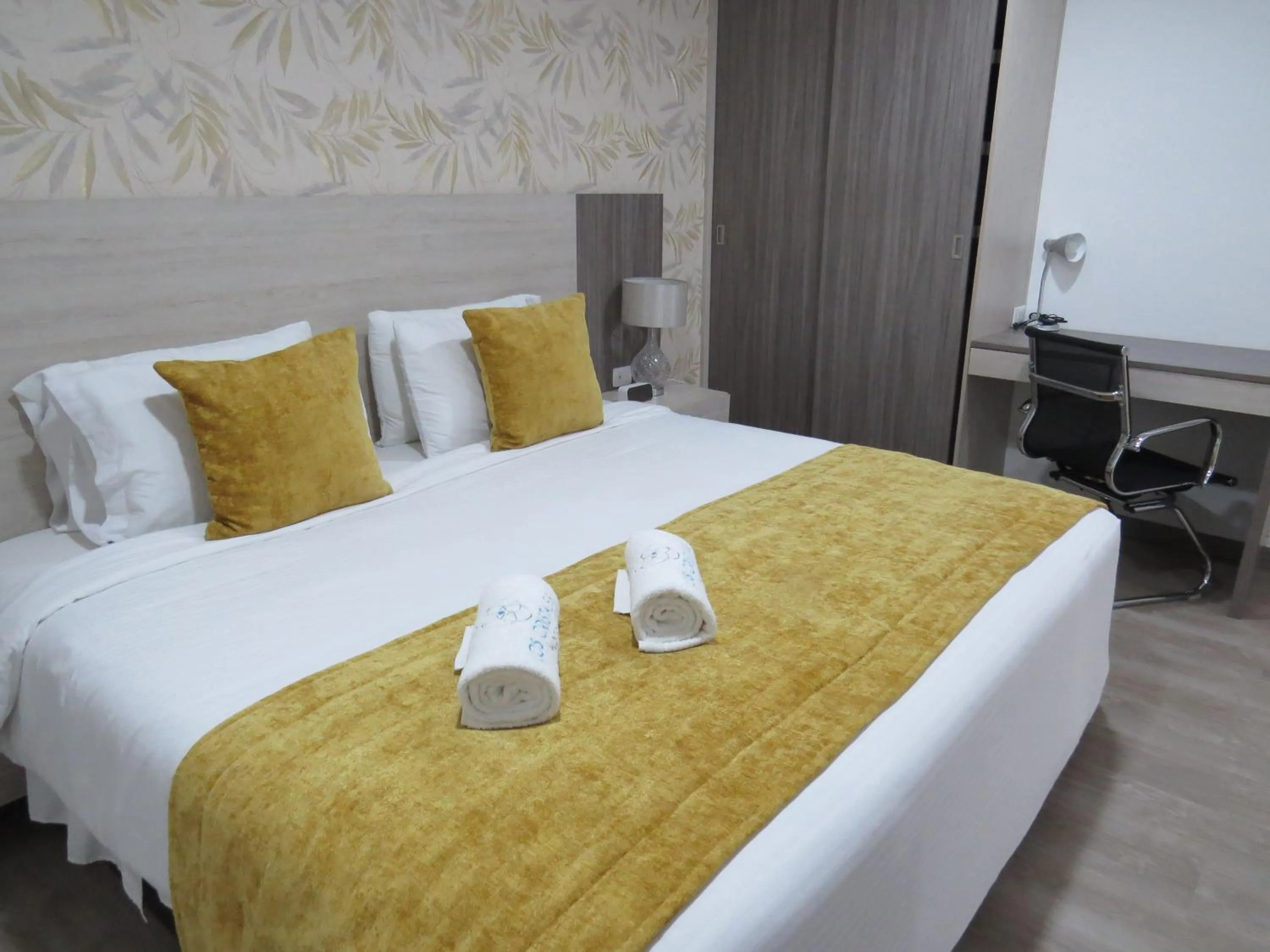 Bed in Hotel Los Cristales