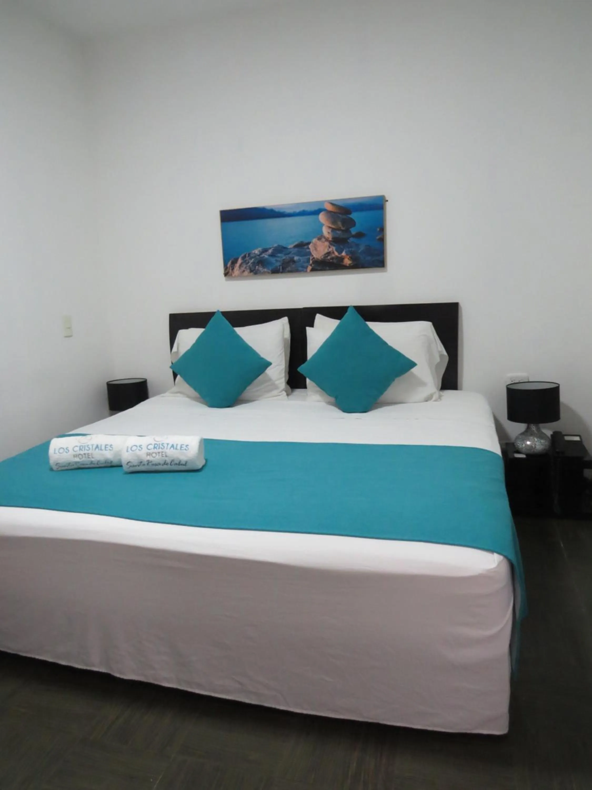 Bed in Hotel Los Cristales