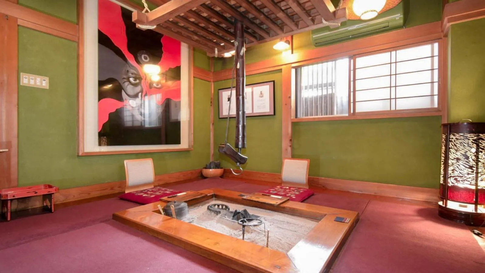 Dining area in Irorinoyado Ashina