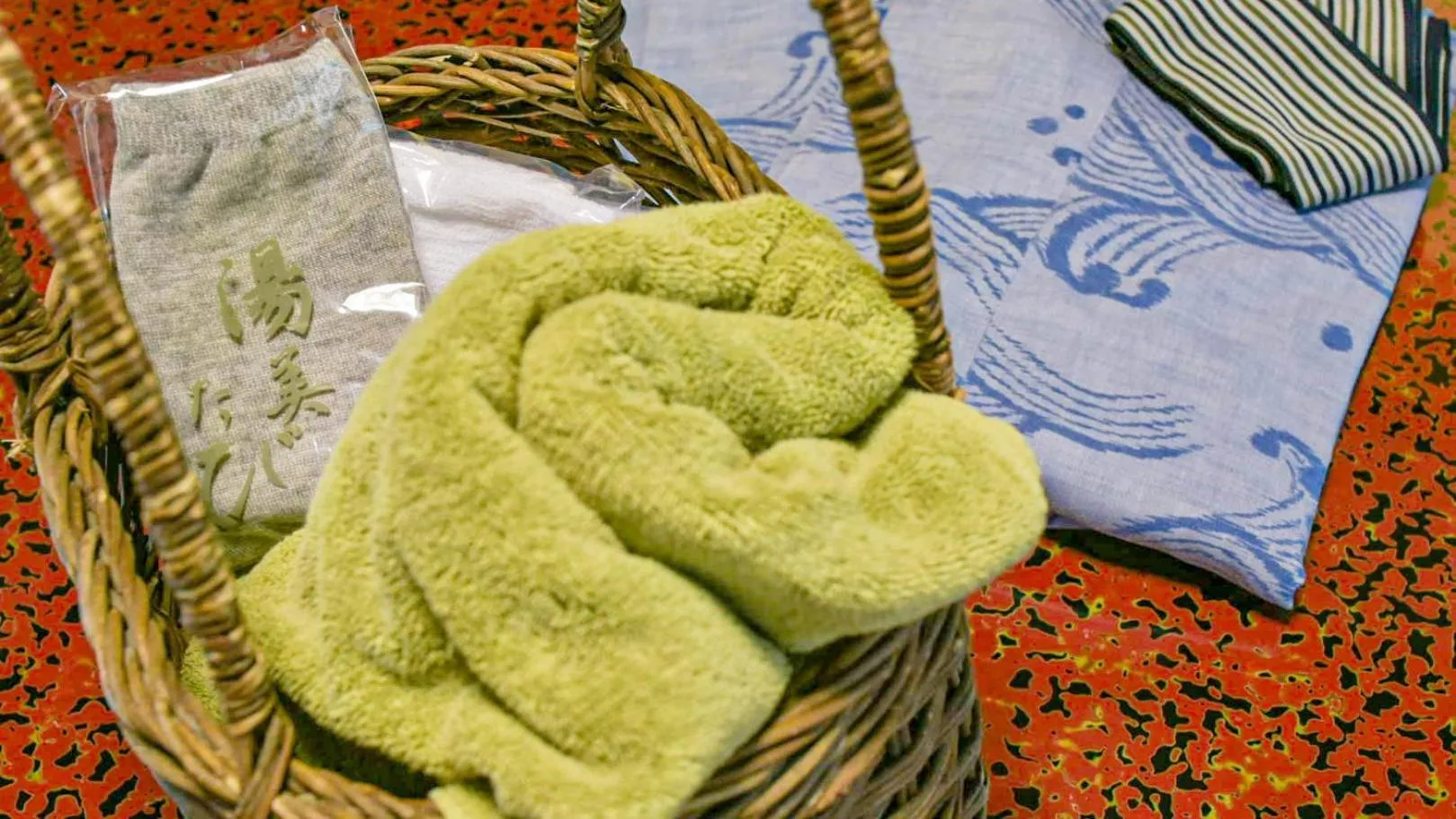 Hot Spring Bath in Irorinoyado Ashina